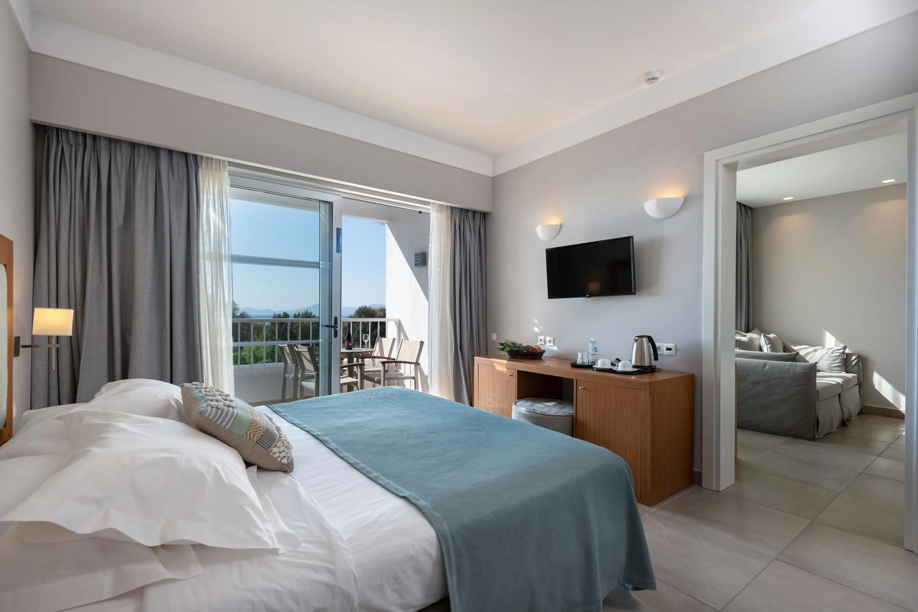 Bed in Atlantica Beach Resort Kos