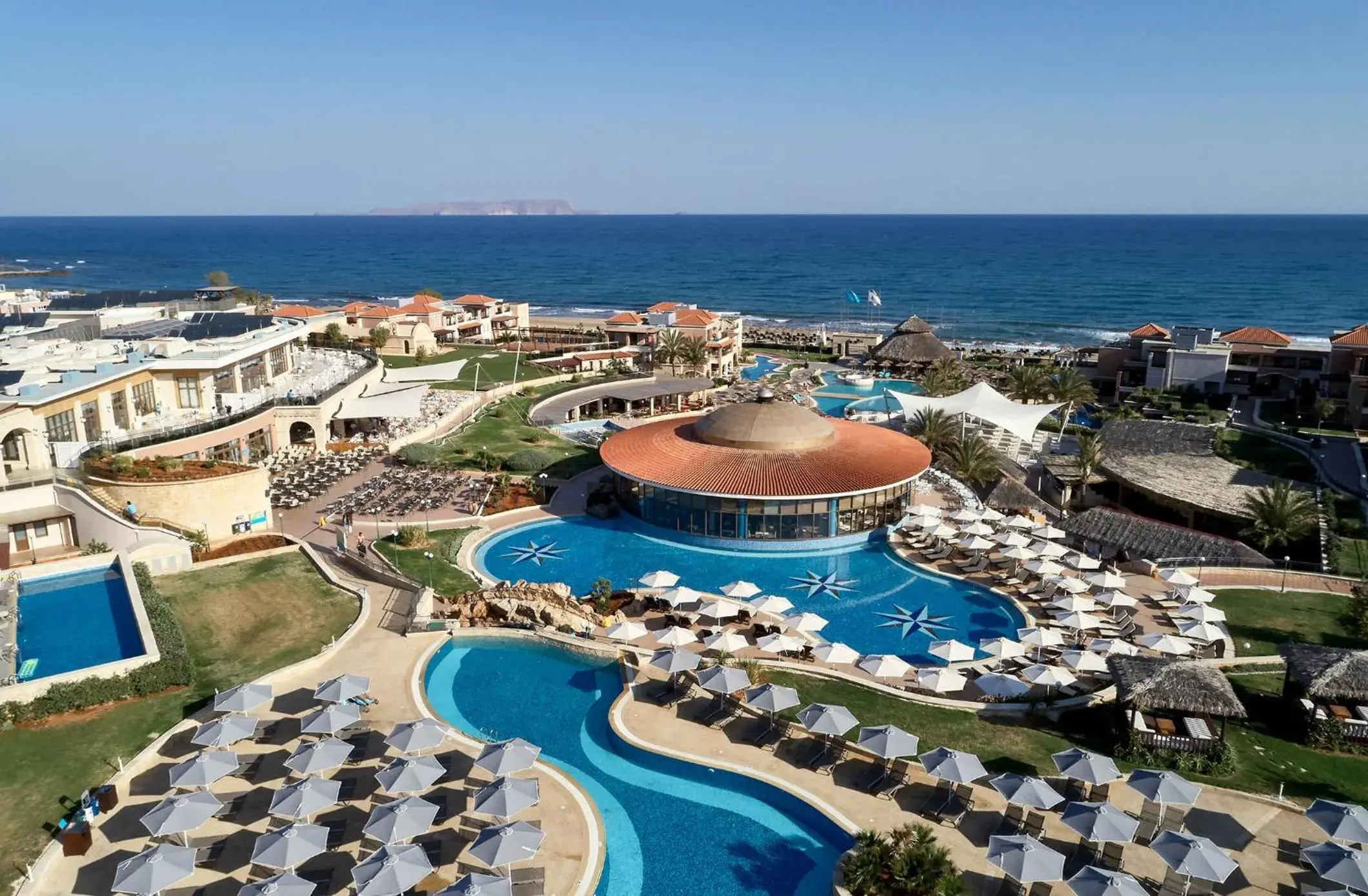 Property building in Atlantica Caldera Palace Property building in Atlantica Caldera Palace