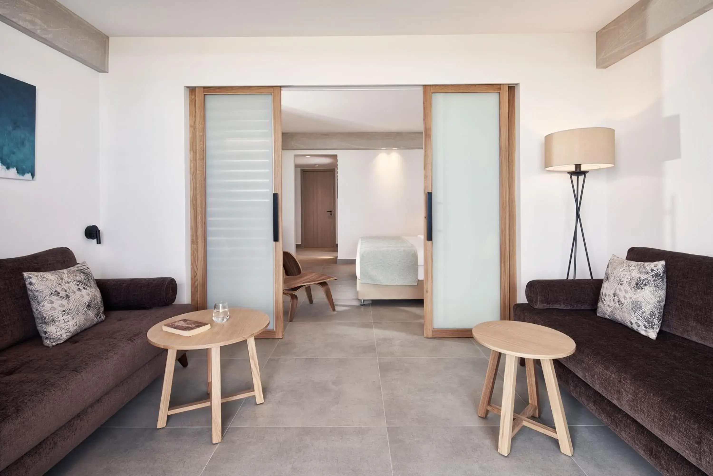 Bedroom in Atlantica Caldera Palace Bedroom in Atlantica Caldera Palace