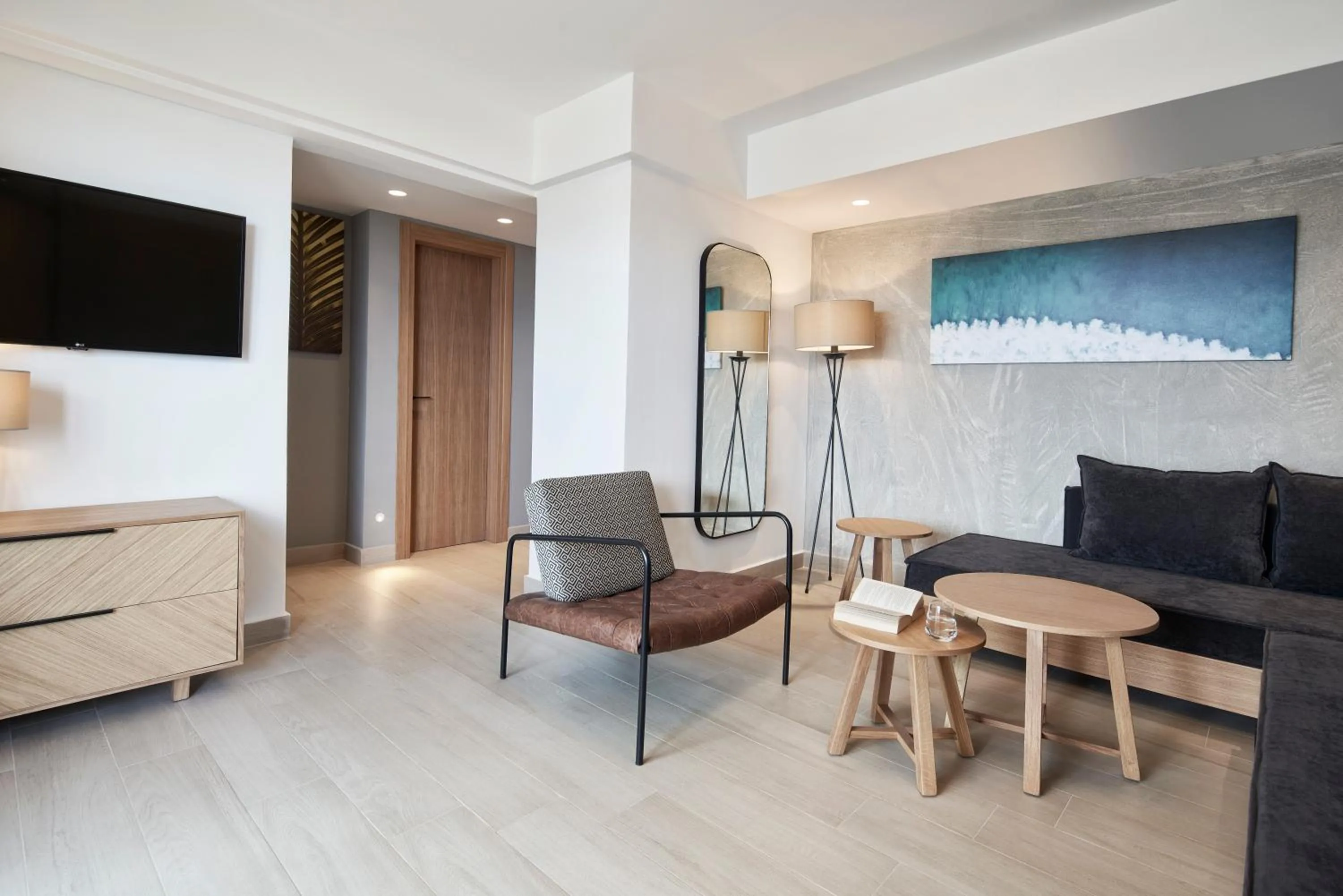 Living room in Atlantica Caldera Palace