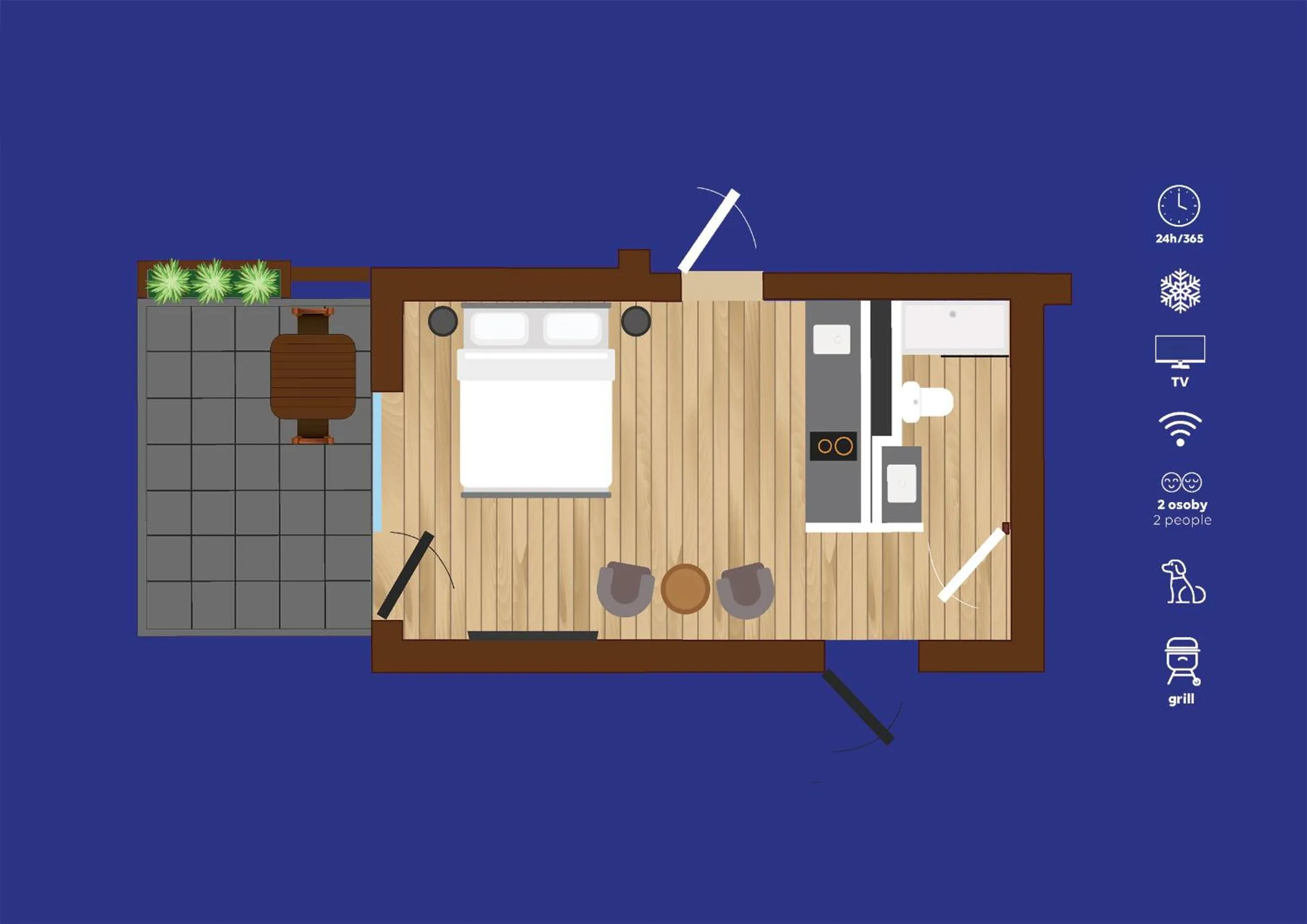 Suntago Village - Oficjalny nocleg Suntago