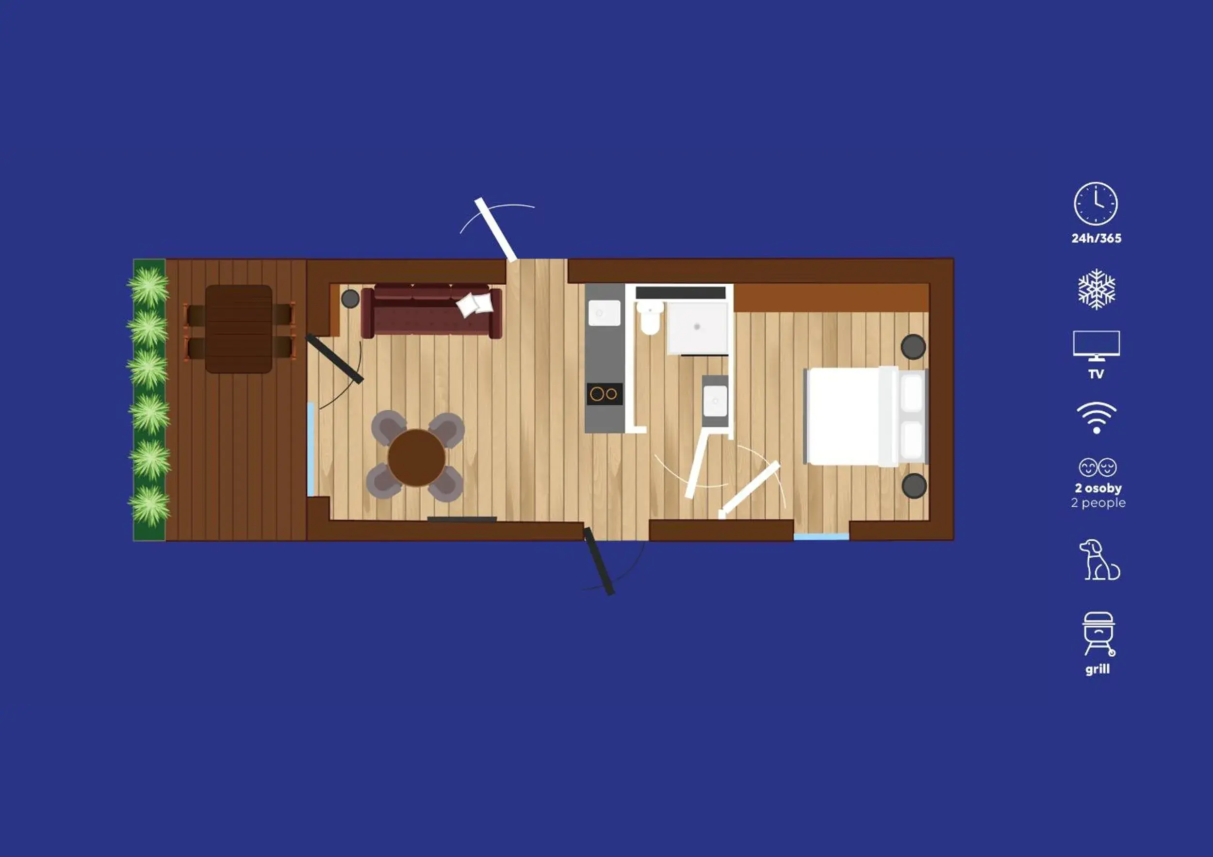 Deluxe Bungalow in Suntago Village - Oficjalny nocleg Suntago Deluxe Bungalow in Suntago Village - Oficjalny nocleg Suntago