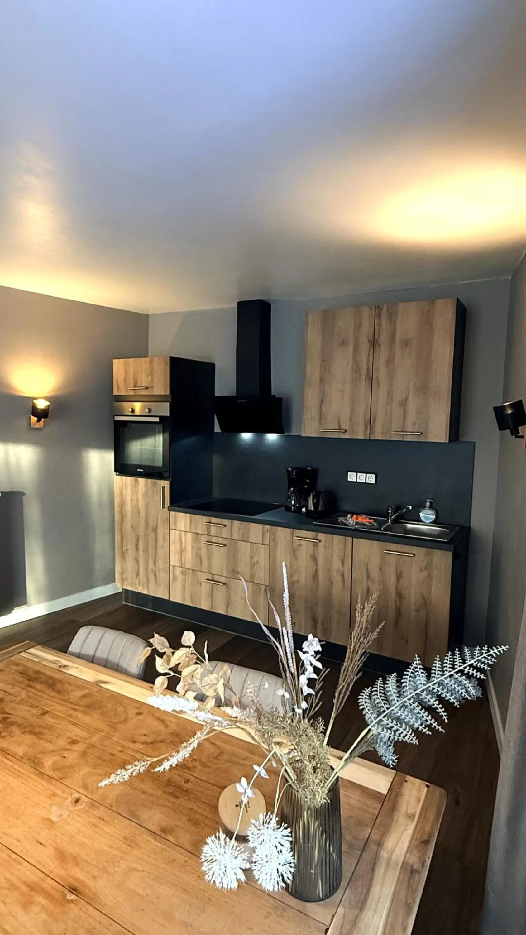 kitchen in Harz hotel Iris