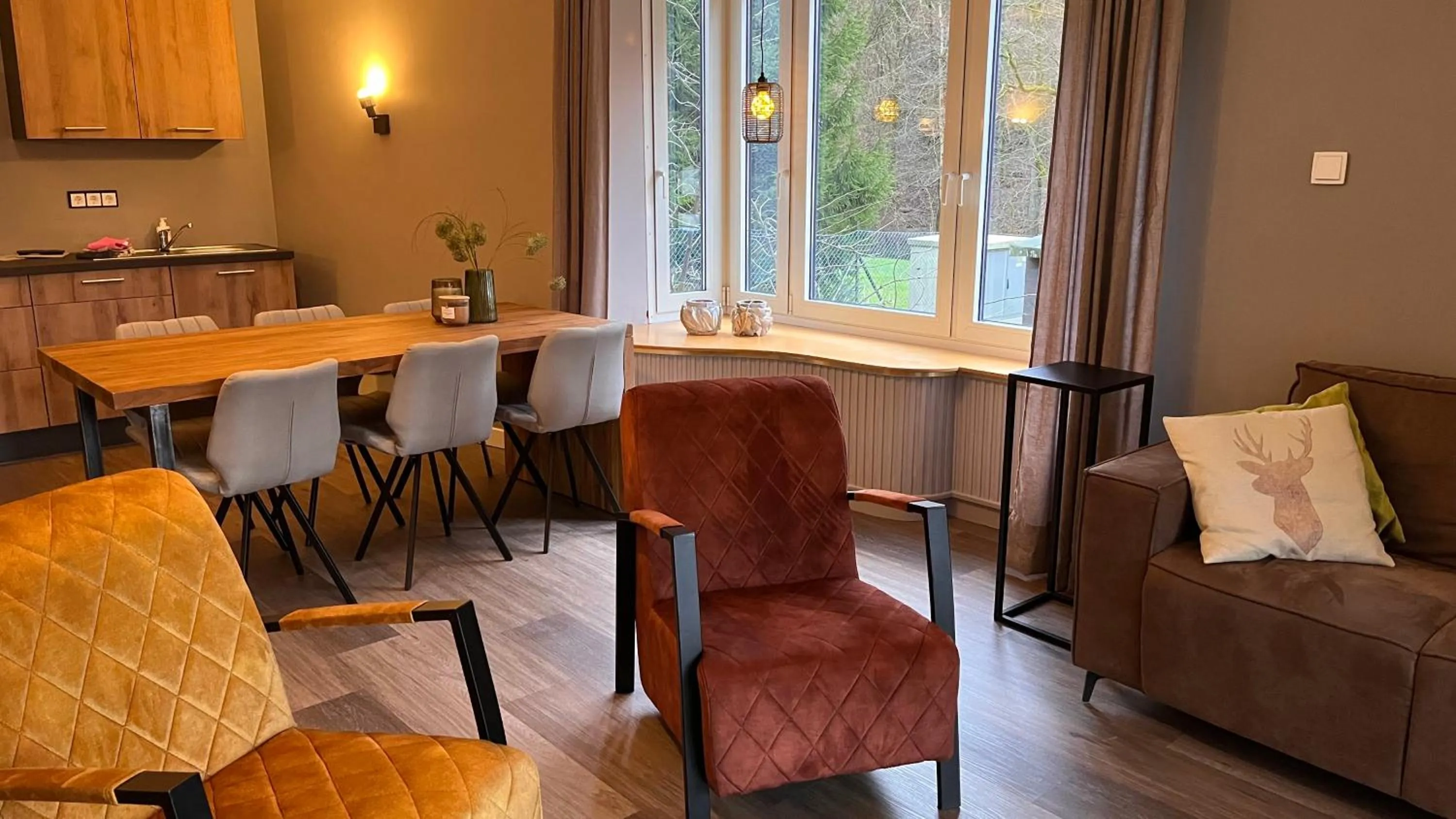 Living room in Harz hotel Iris