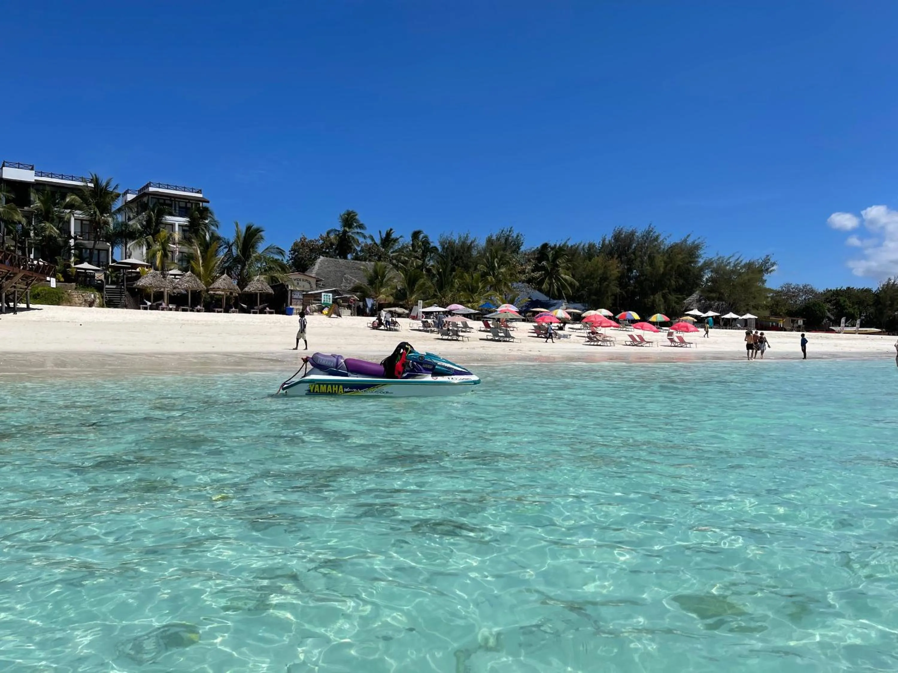 Sea view in Max Hotel Nungwi