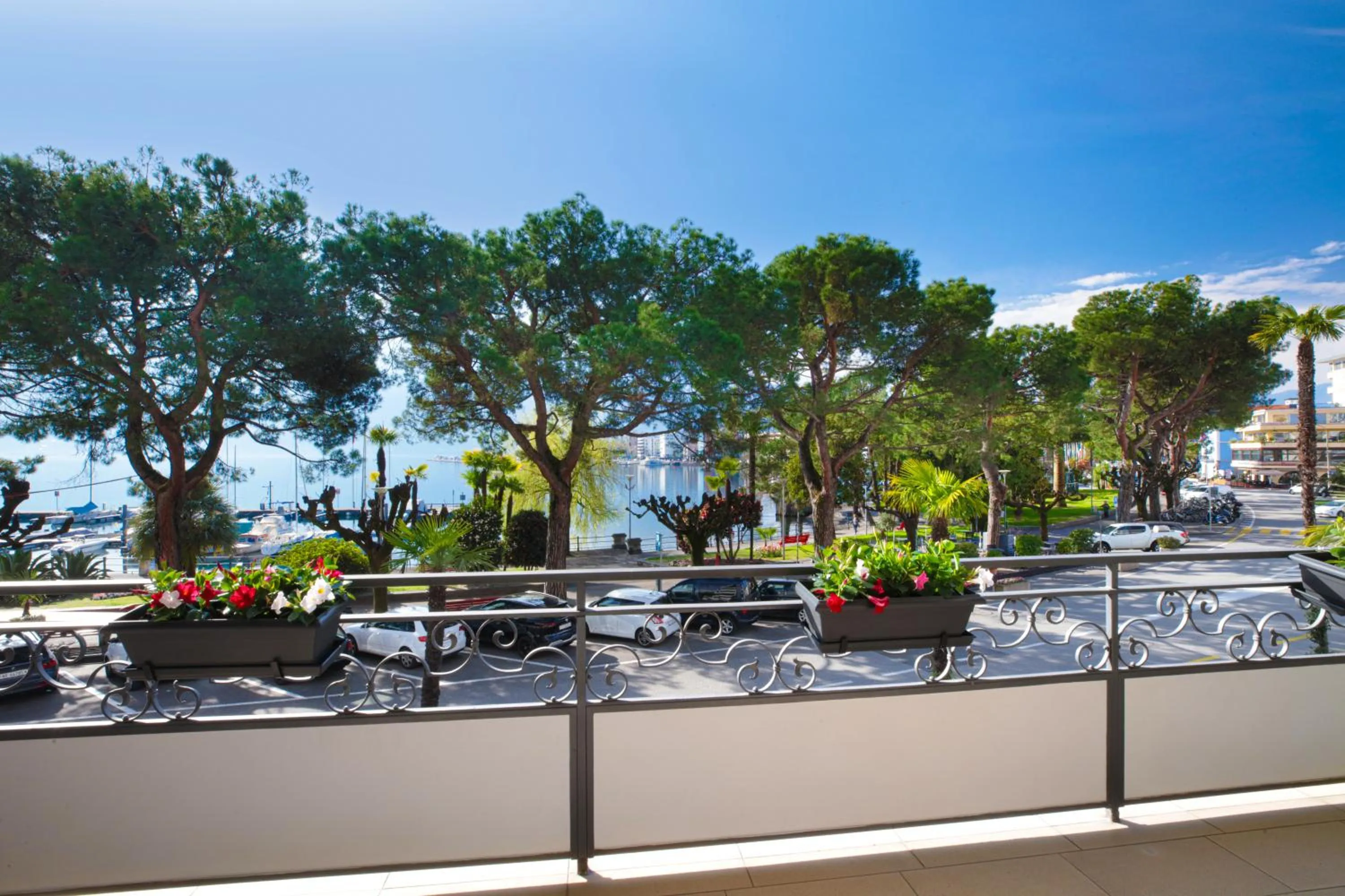 Balcony/Terrace in Hotel Geranio Au Lac
