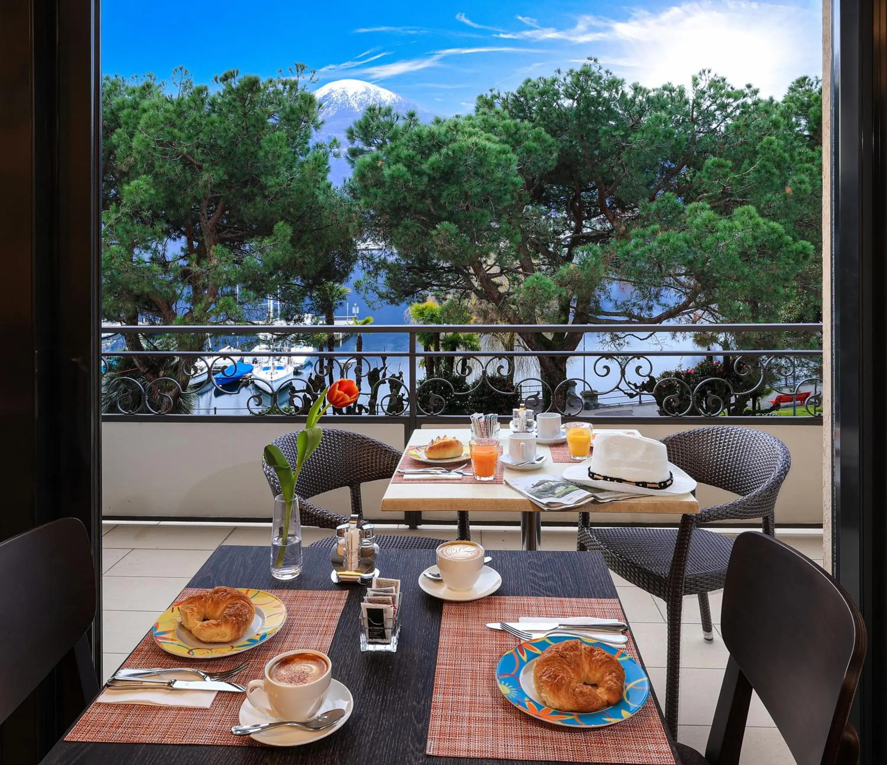 Food and drinks in Hotel Geranio Au Lac Food and drinks in Hotel Geranio Au Lac