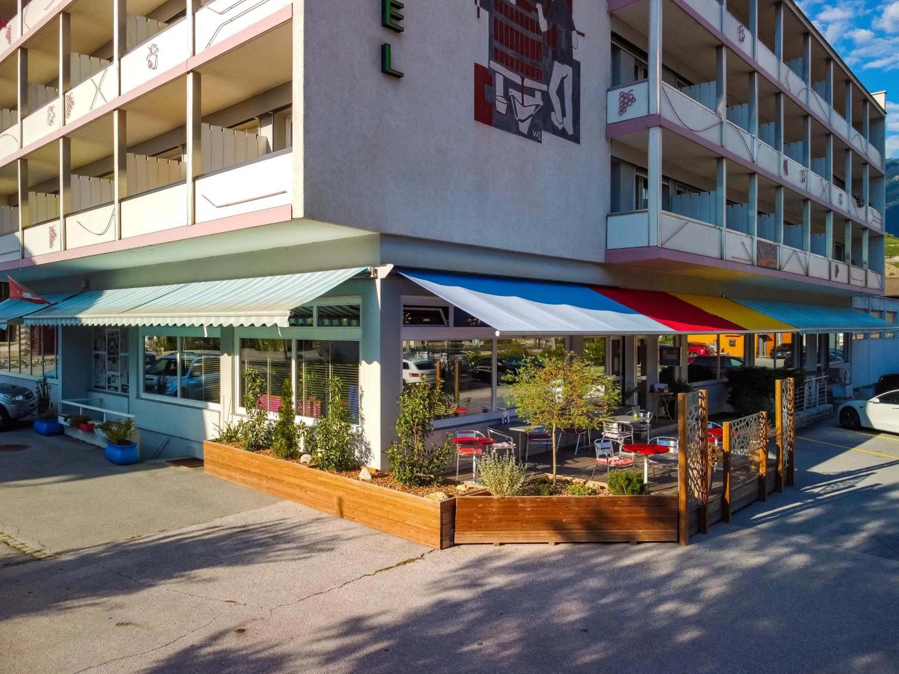 Balcony/Terrace in Agence ALV - Art Le Vin