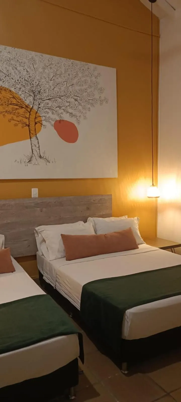 Bed in Botánica Casa Hotel