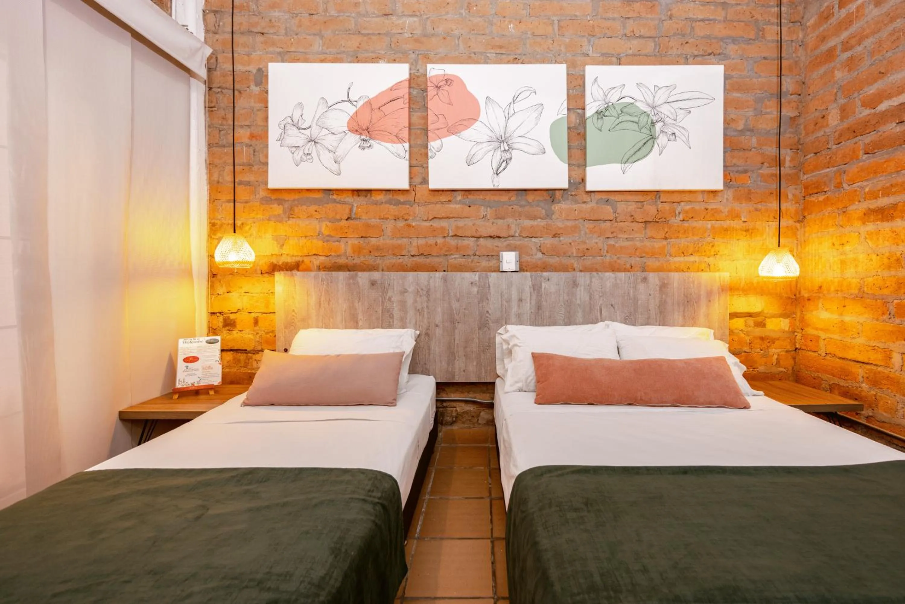 Bed in Botánica Casa Hotel