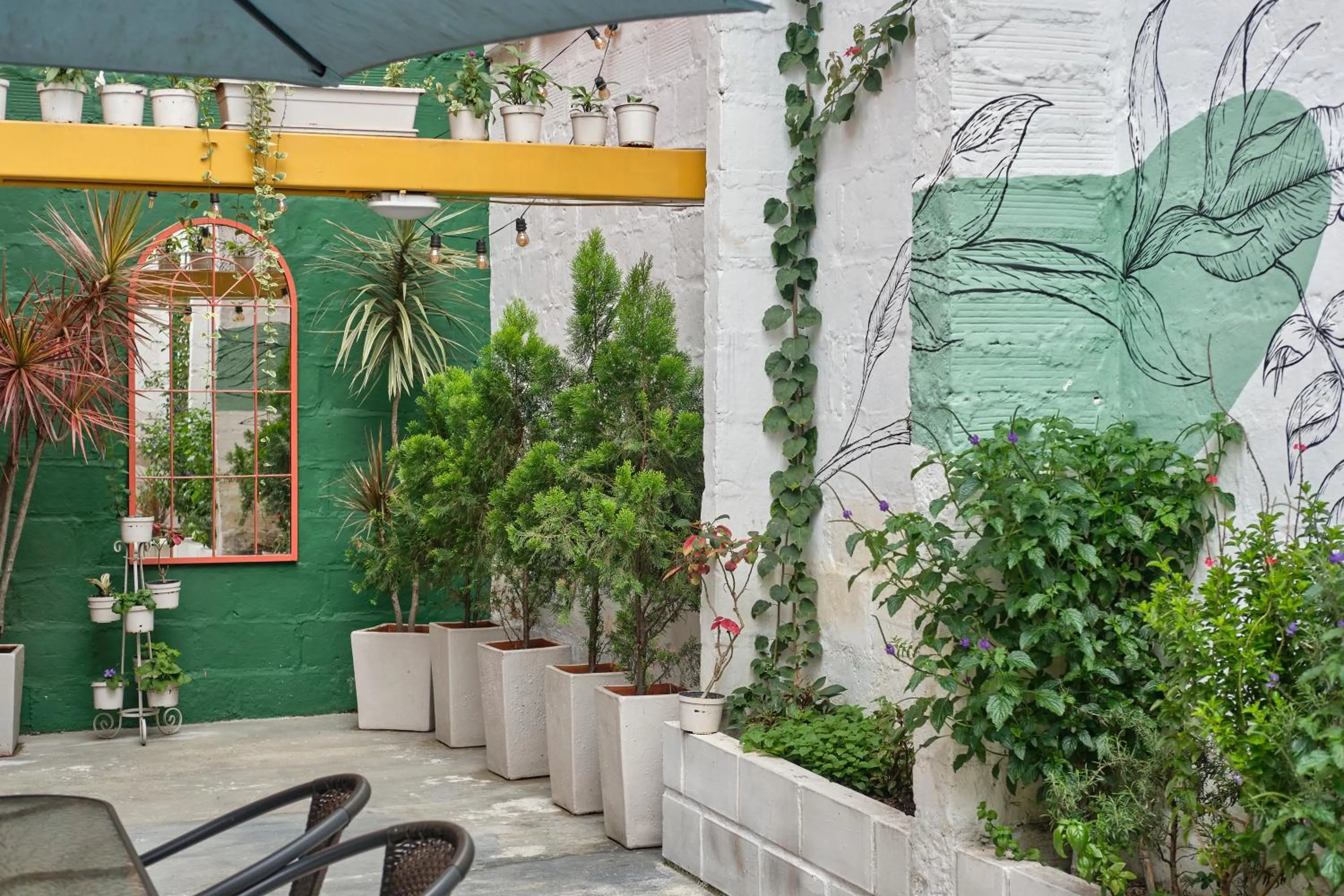Balcony/Terrace in Botánica Casa Hotel