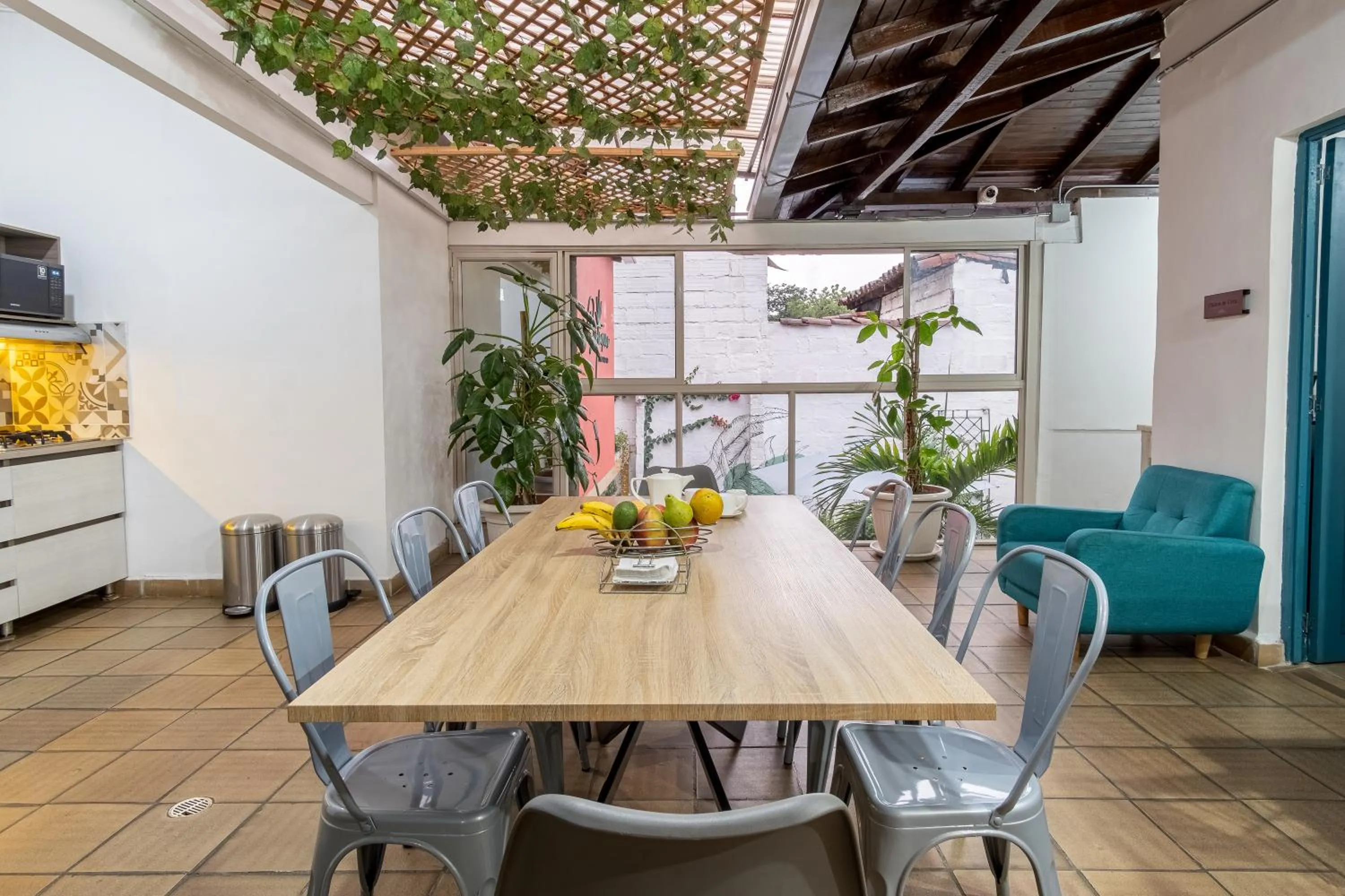 Dining area in Botánica Casa Hotel
