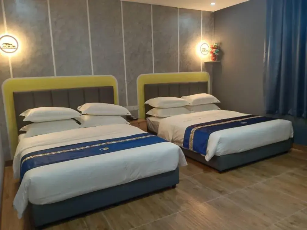 Bed in GOOD 9 HOTEL - Cahaya Kota Puteri Bed in GOOD 9 HOTEL - Cahaya Kota Puteri