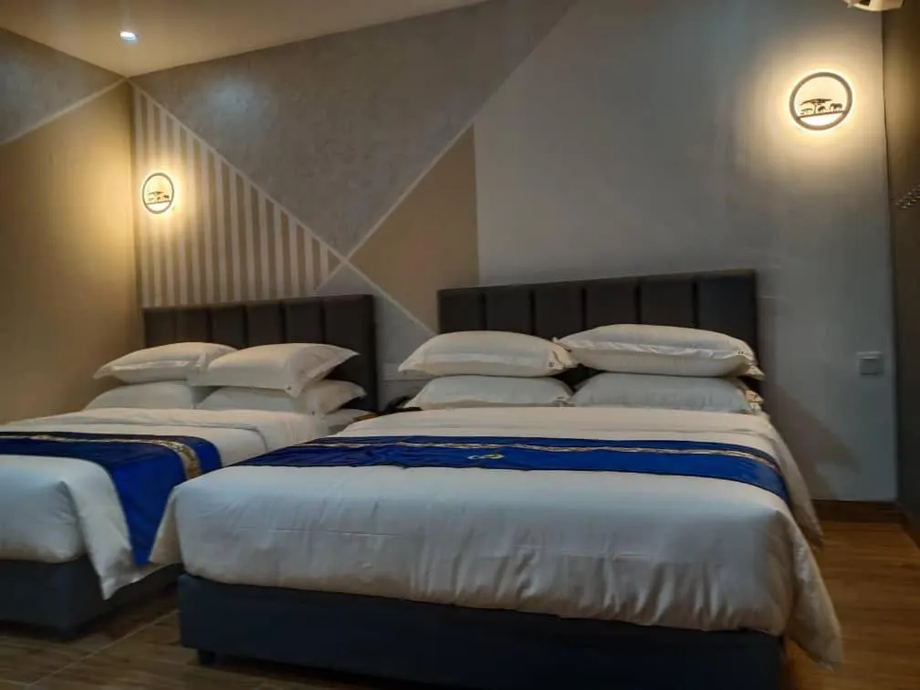 Bed in GOOD 9 HOTEL - Cahaya Kota Puteri