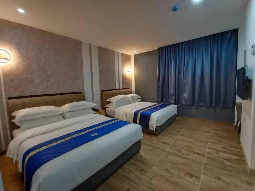 Bed in GOOD 9 HOTEL - Cahaya Kota Puteri Bed in GOOD 9 HOTEL - Cahaya Kota Puteri