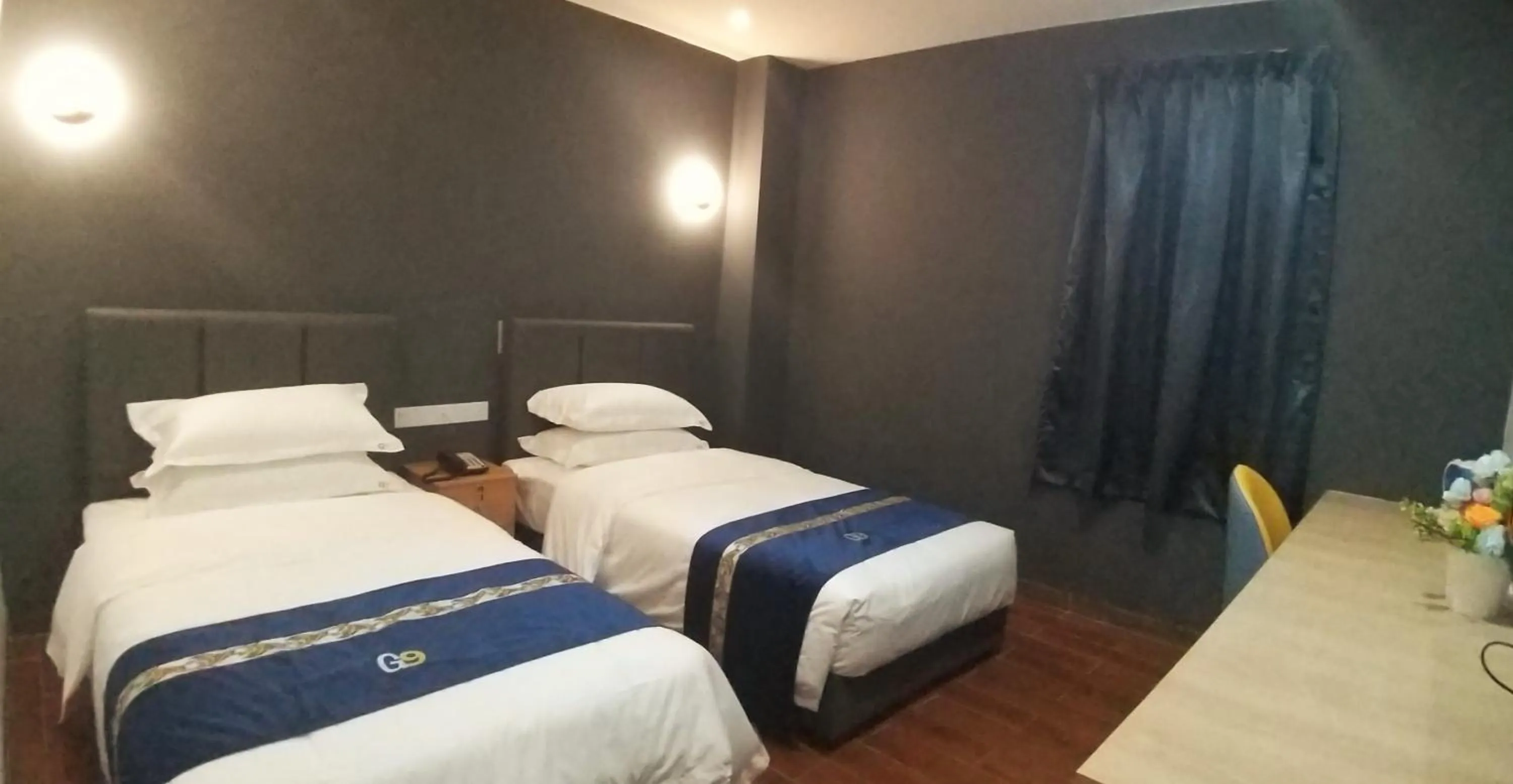 Bed in GOOD 9 HOTEL - Cahaya Kota Puteri