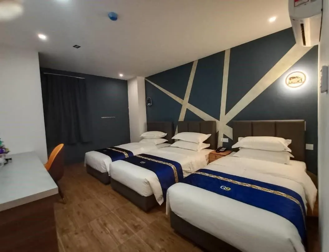 Bed in GOOD 9 HOTEL - Cahaya Kota Puteri