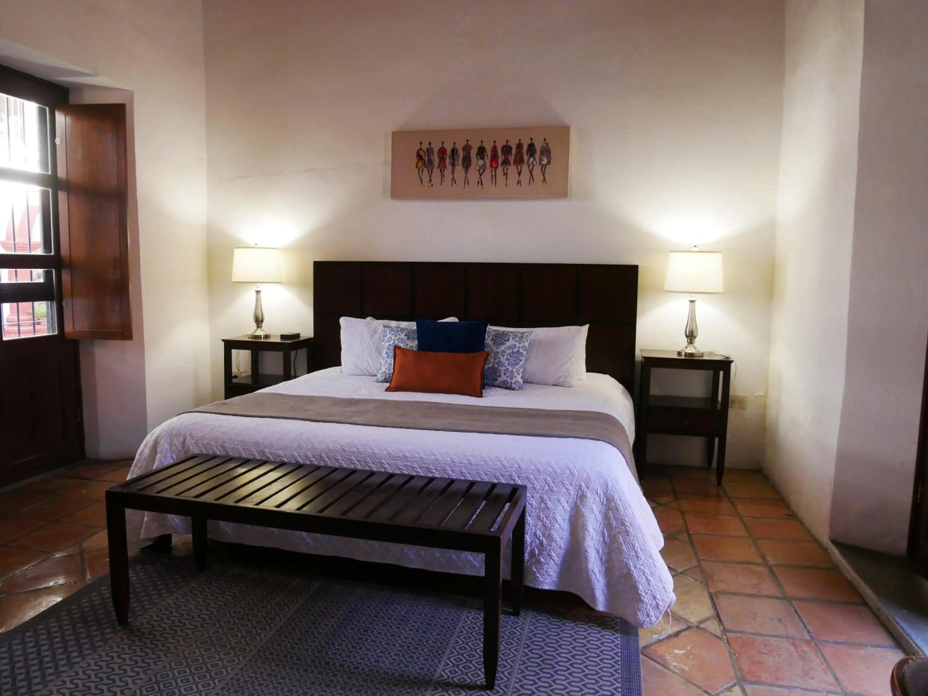 Bed in Hotel El Farol