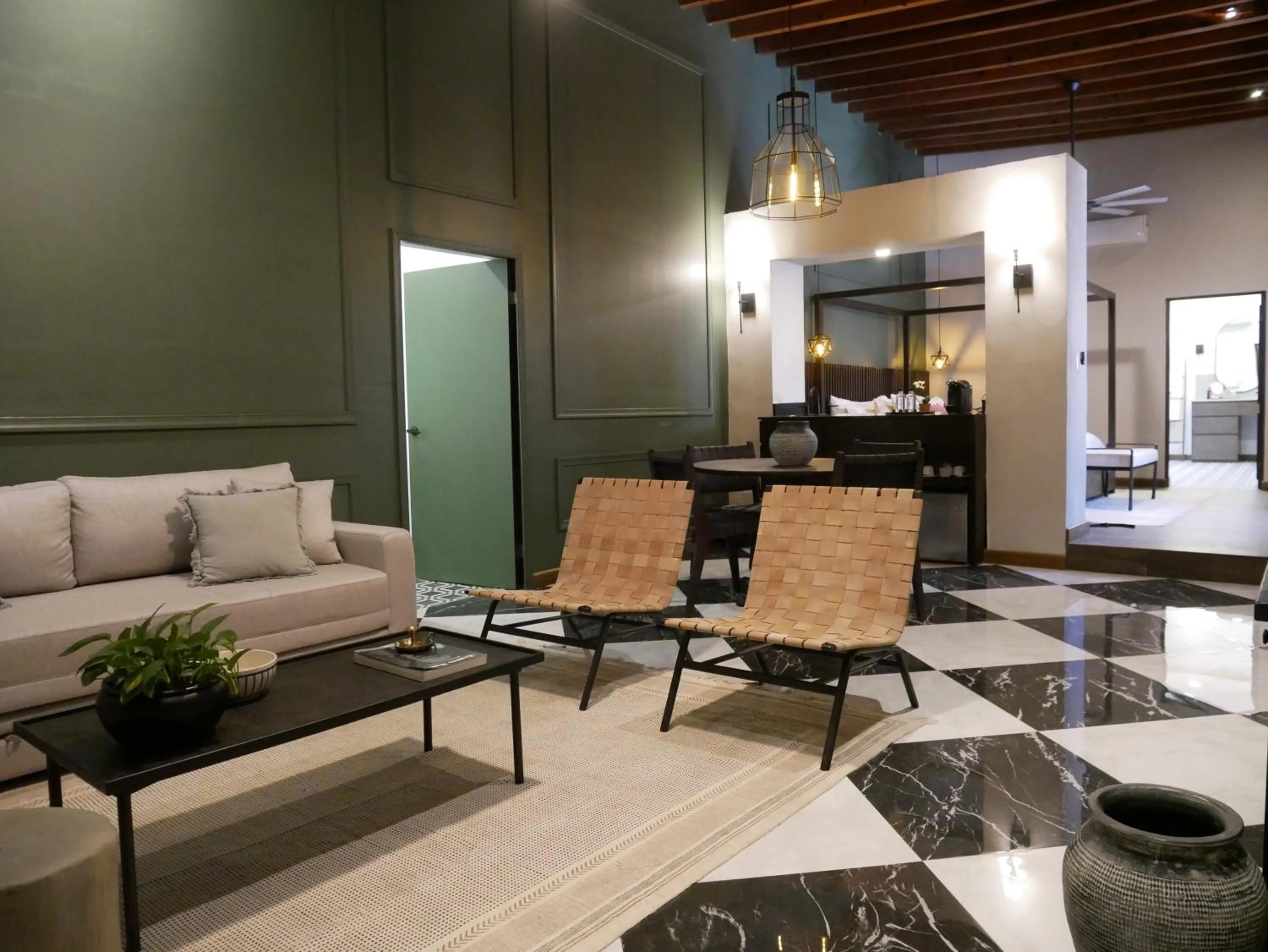 Living room in Hotel El Farol