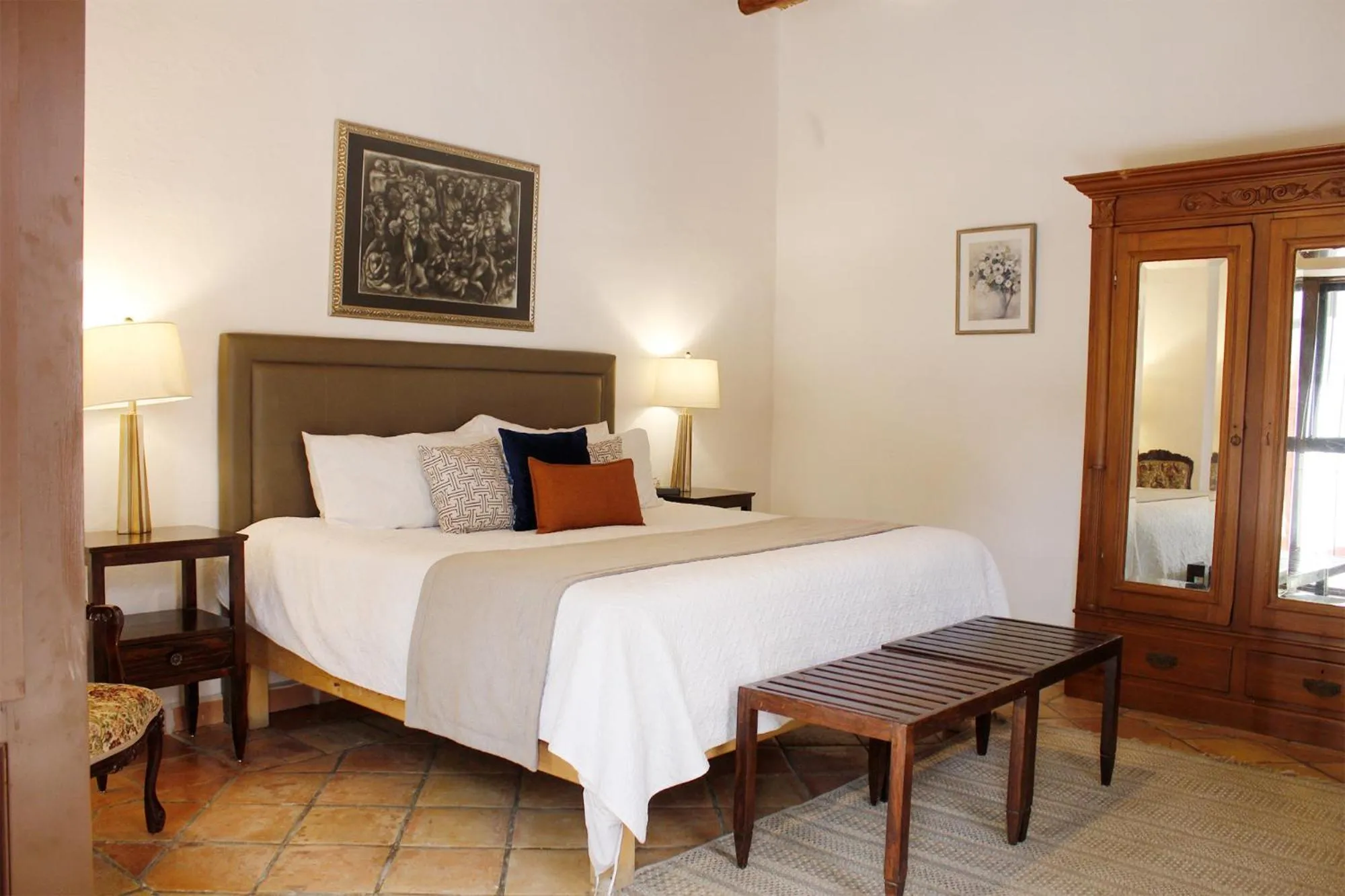 Bed in Hotel El Farol