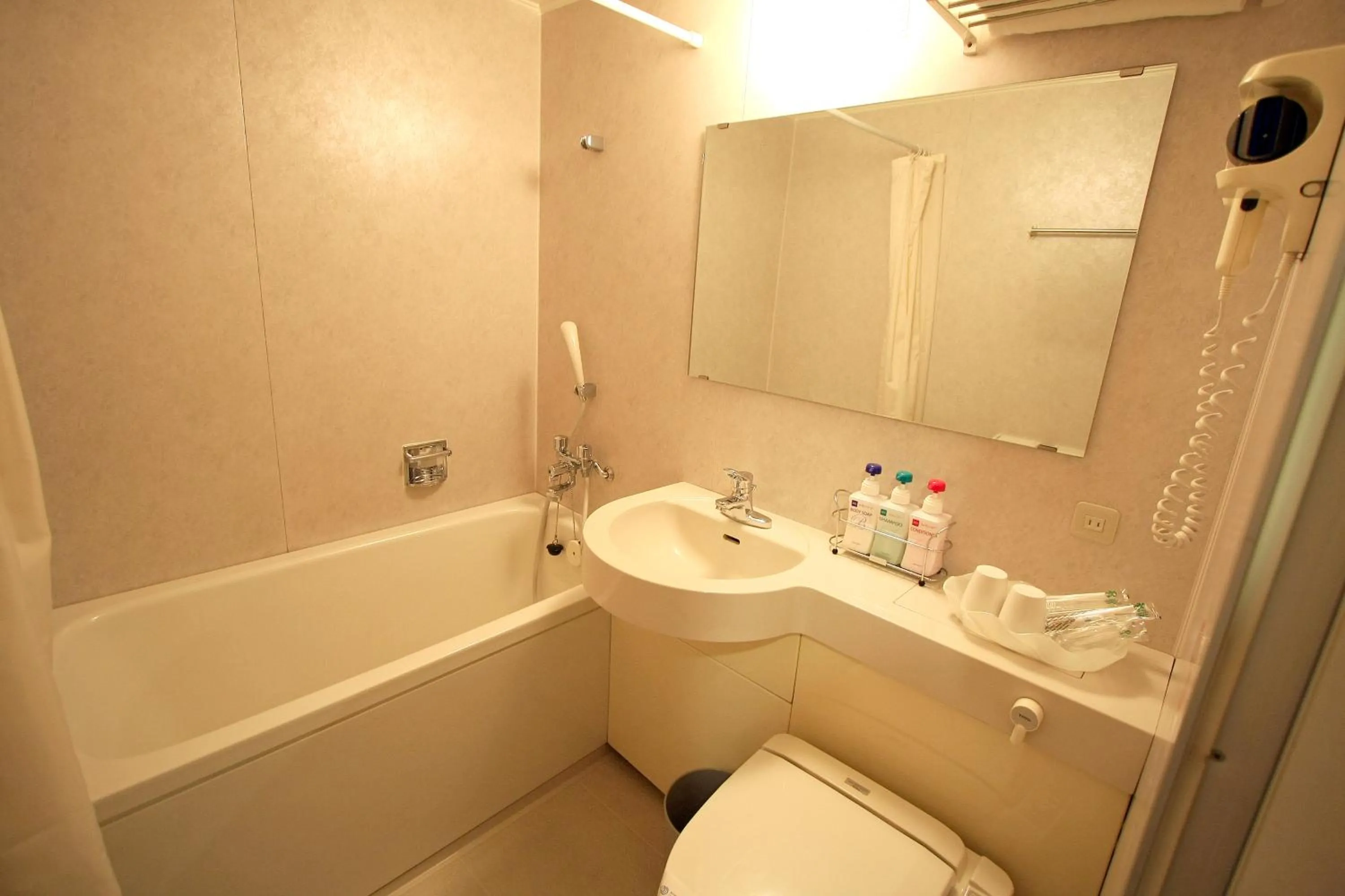 Shower in Hotel Central Sendai