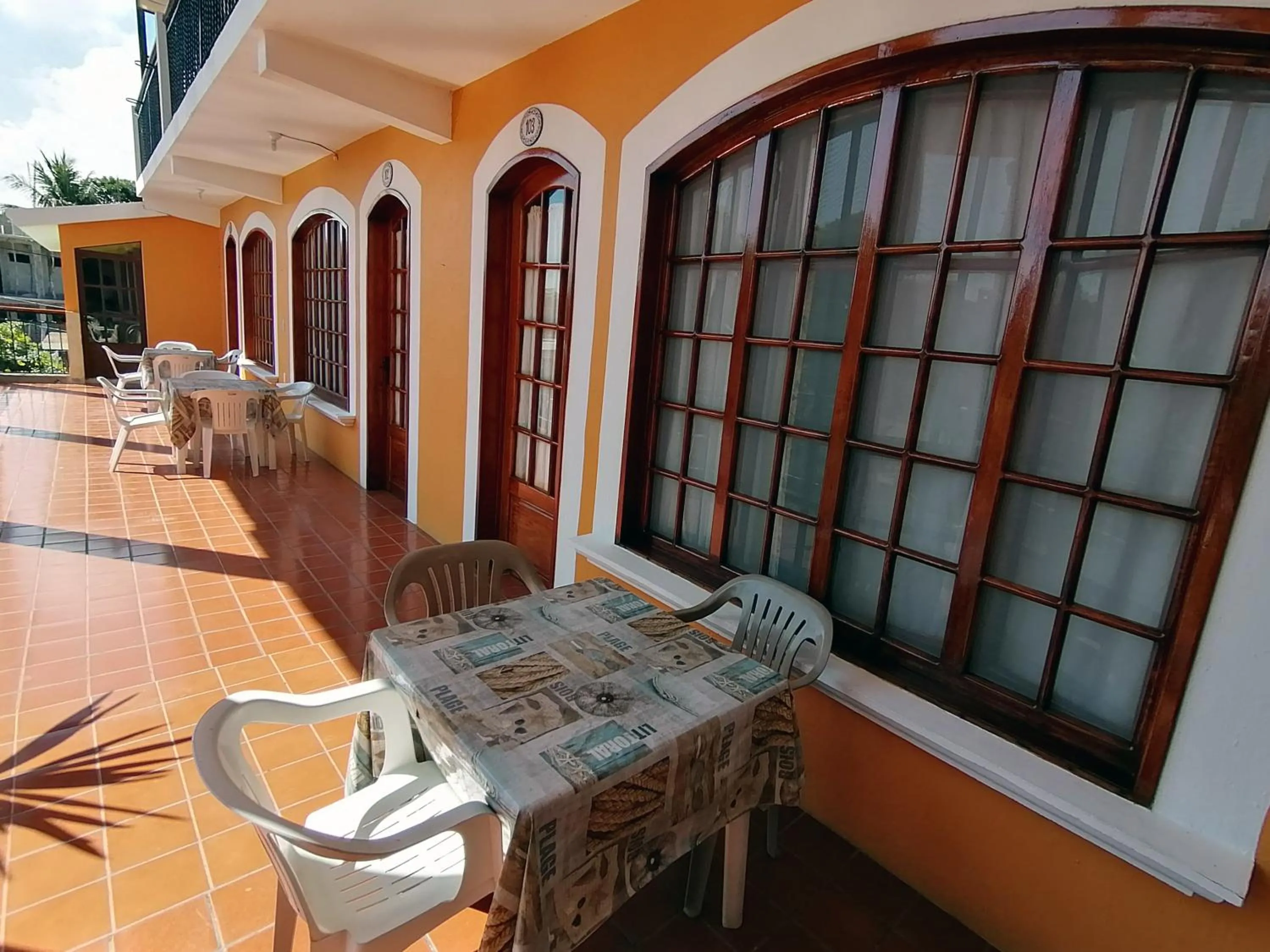 Balcony/Terrace in Don Luis Hostal - Sucursal Galeana - Tecolutla