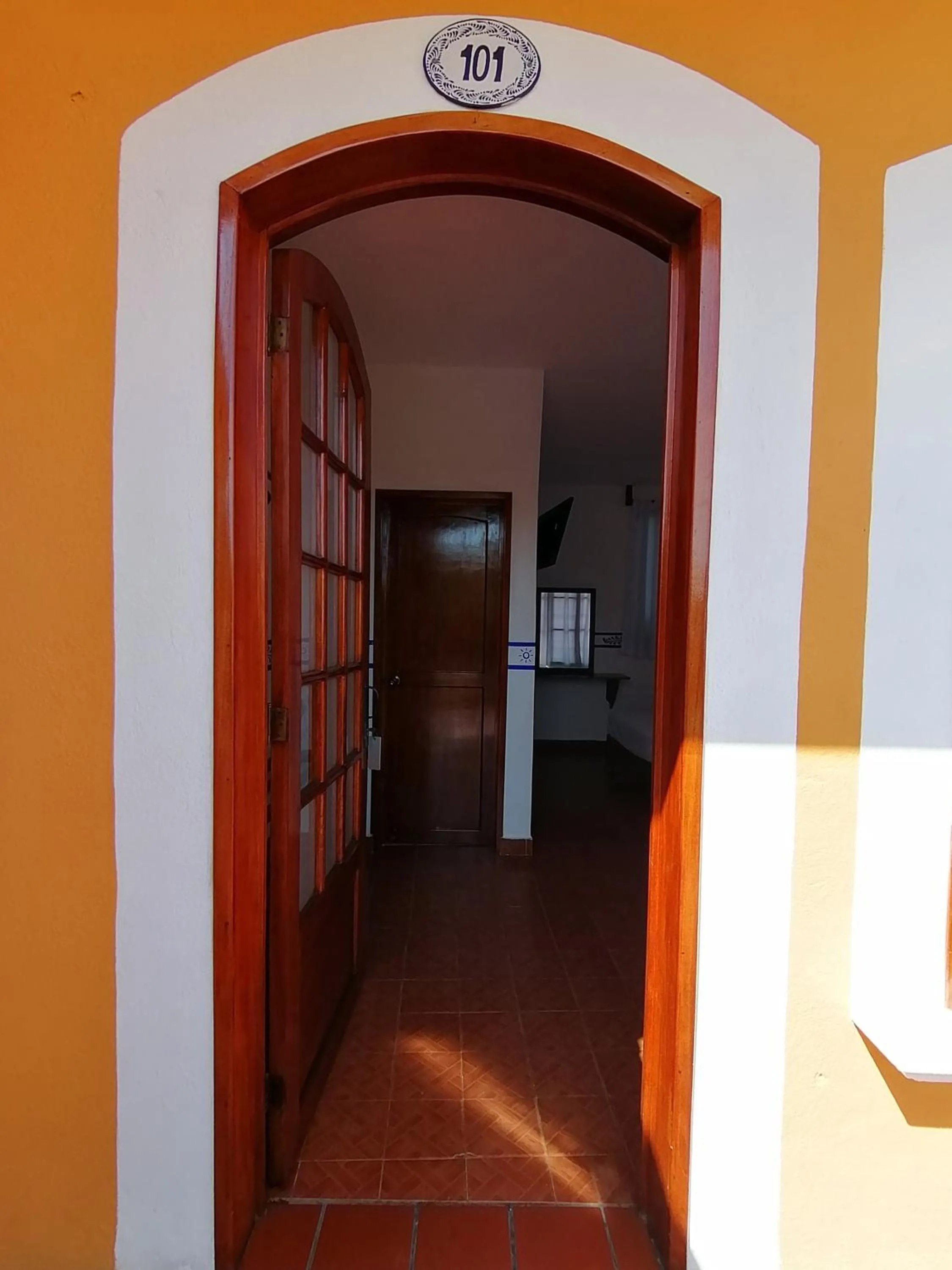 Decorative detail in Don Luis Hostal - Sucursal Galeana - Tecolutla