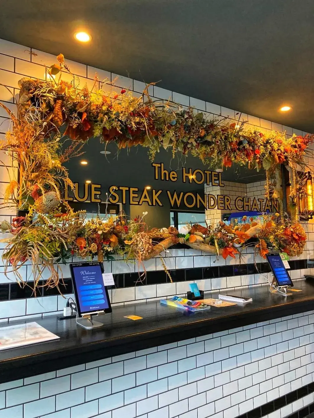 Lobby or reception in Blue Steak Wonder Chatan Lobby or reception in Blue Steak Wonder Chatan
