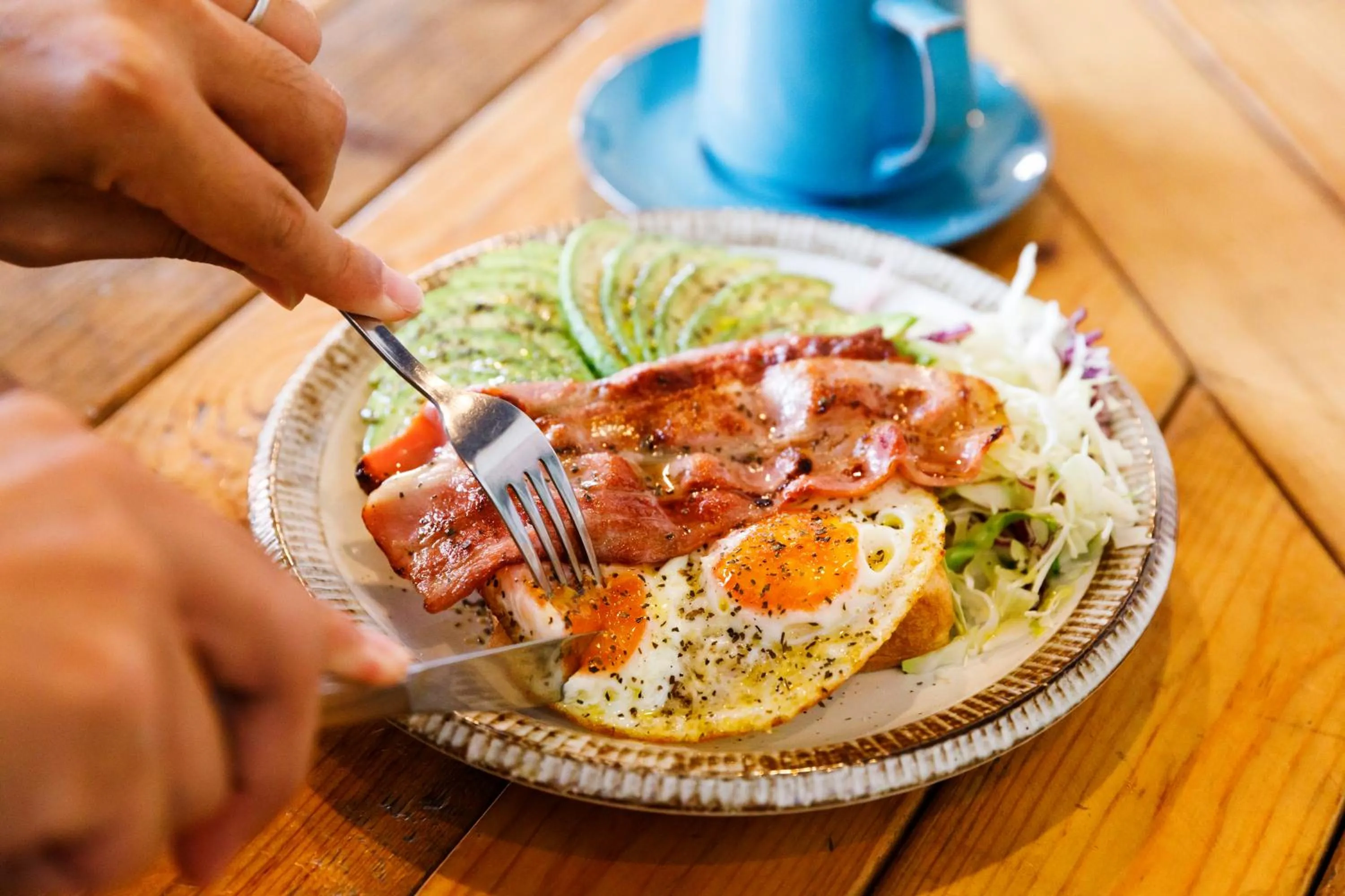 Food and drinks in Blue Steak Wonder Chatan