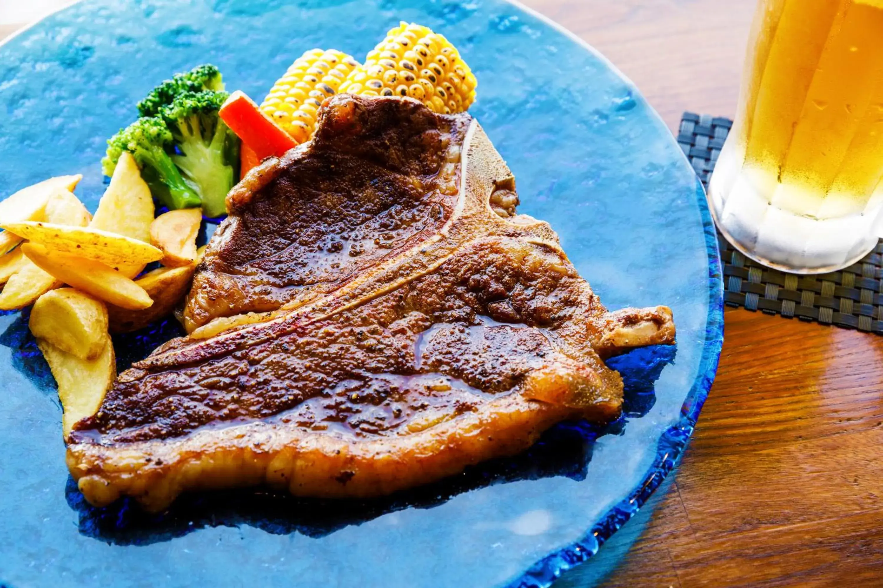 Food and drinks in Blue Steak Wonder Chatan Food and drinks in Blue Steak Wonder Chatan