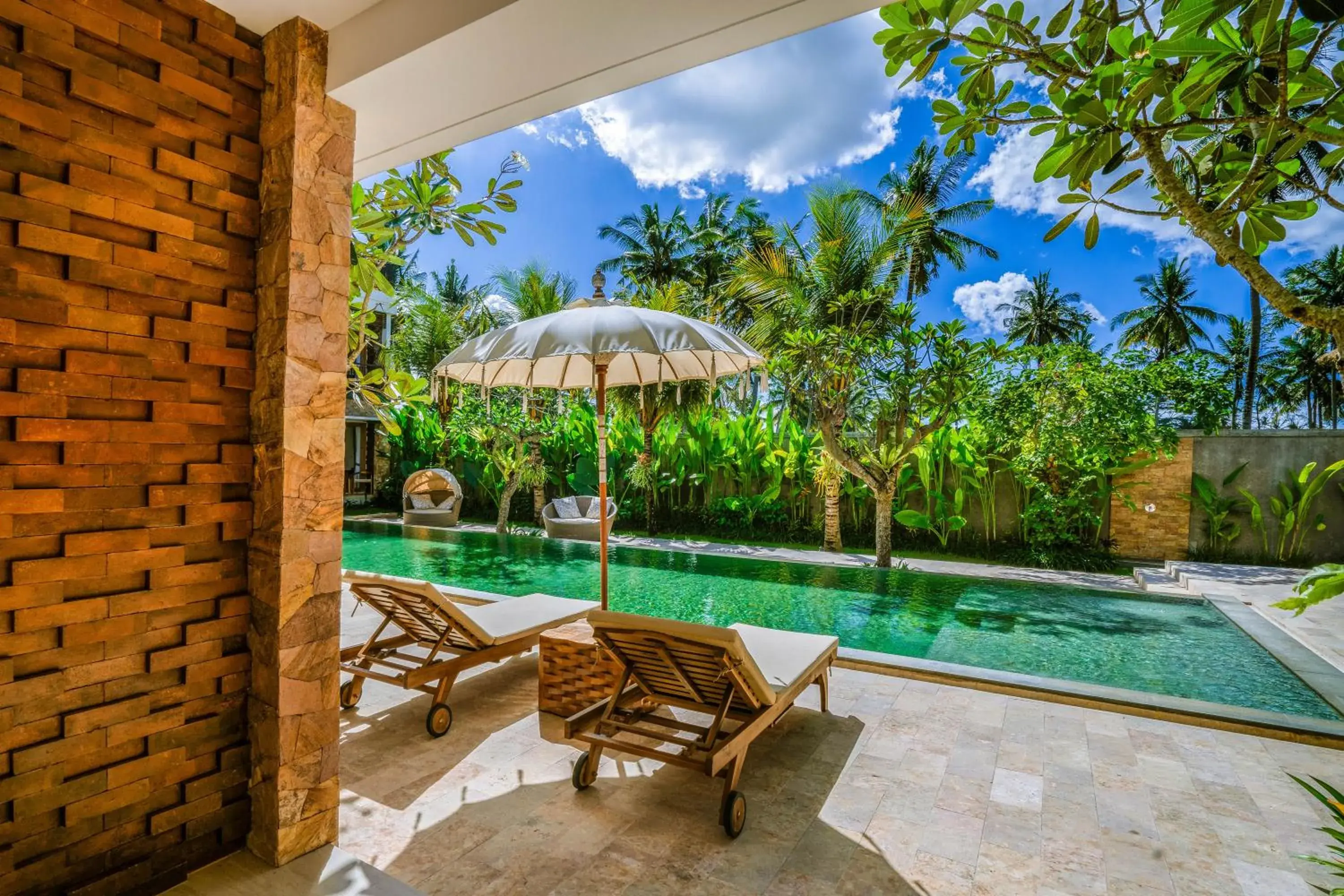 Swimming pool in Kahayana Suites Ubud Swimming pool in Kahayana Suites Ubud