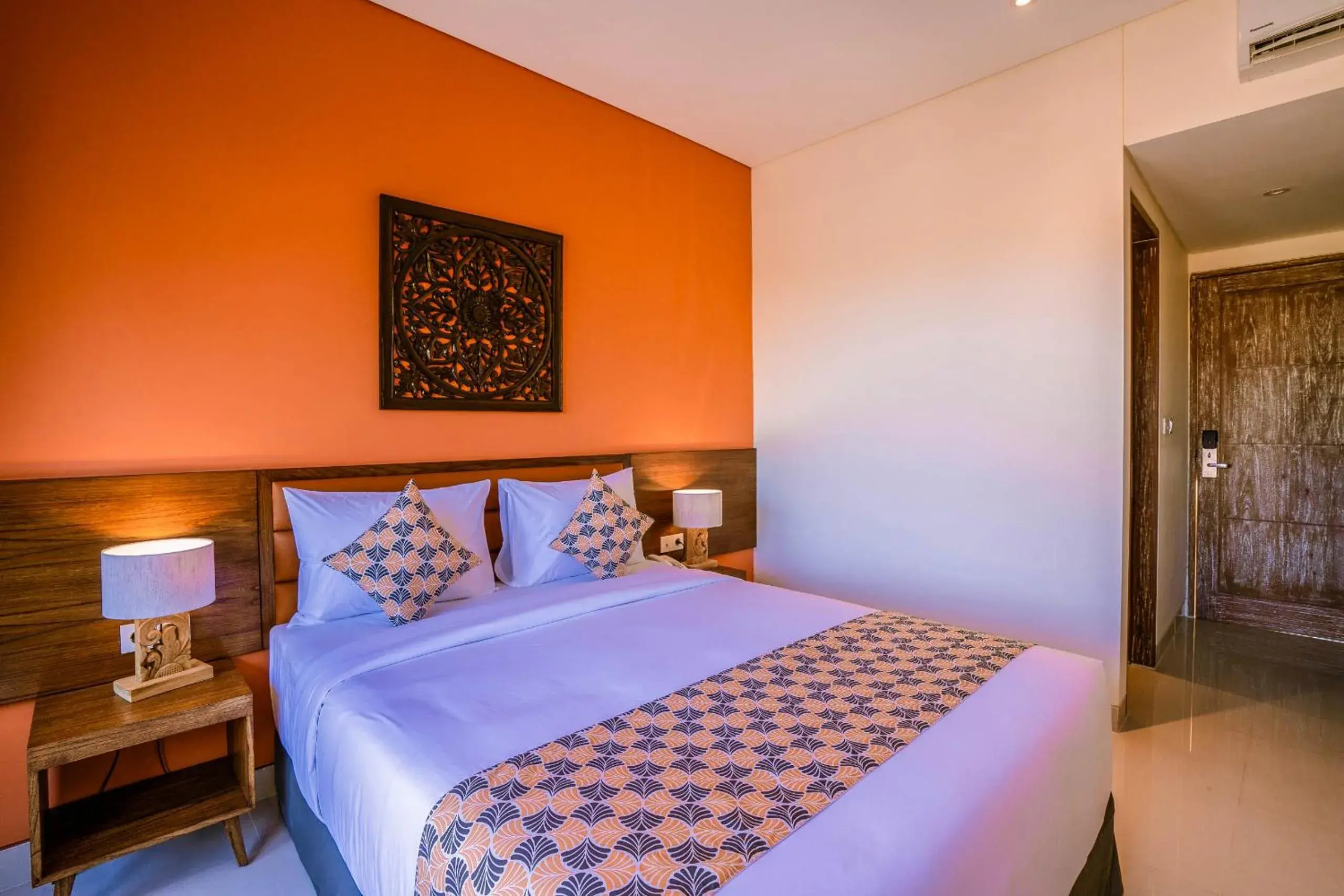 Bed in Kahayana Suites Ubud Bed in Kahayana Suites Ubud