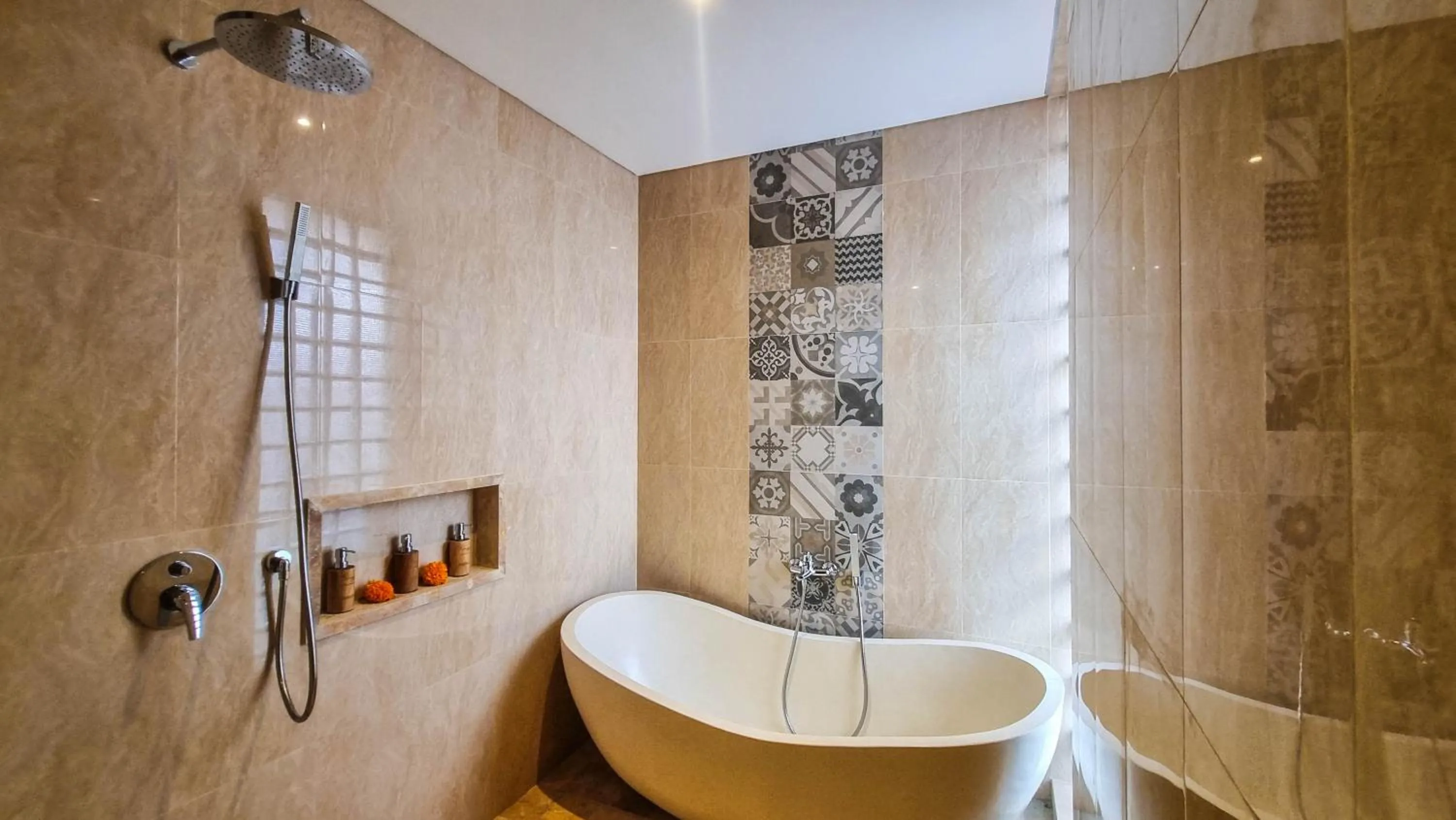 Bathroom in Kahayana Suites Ubud