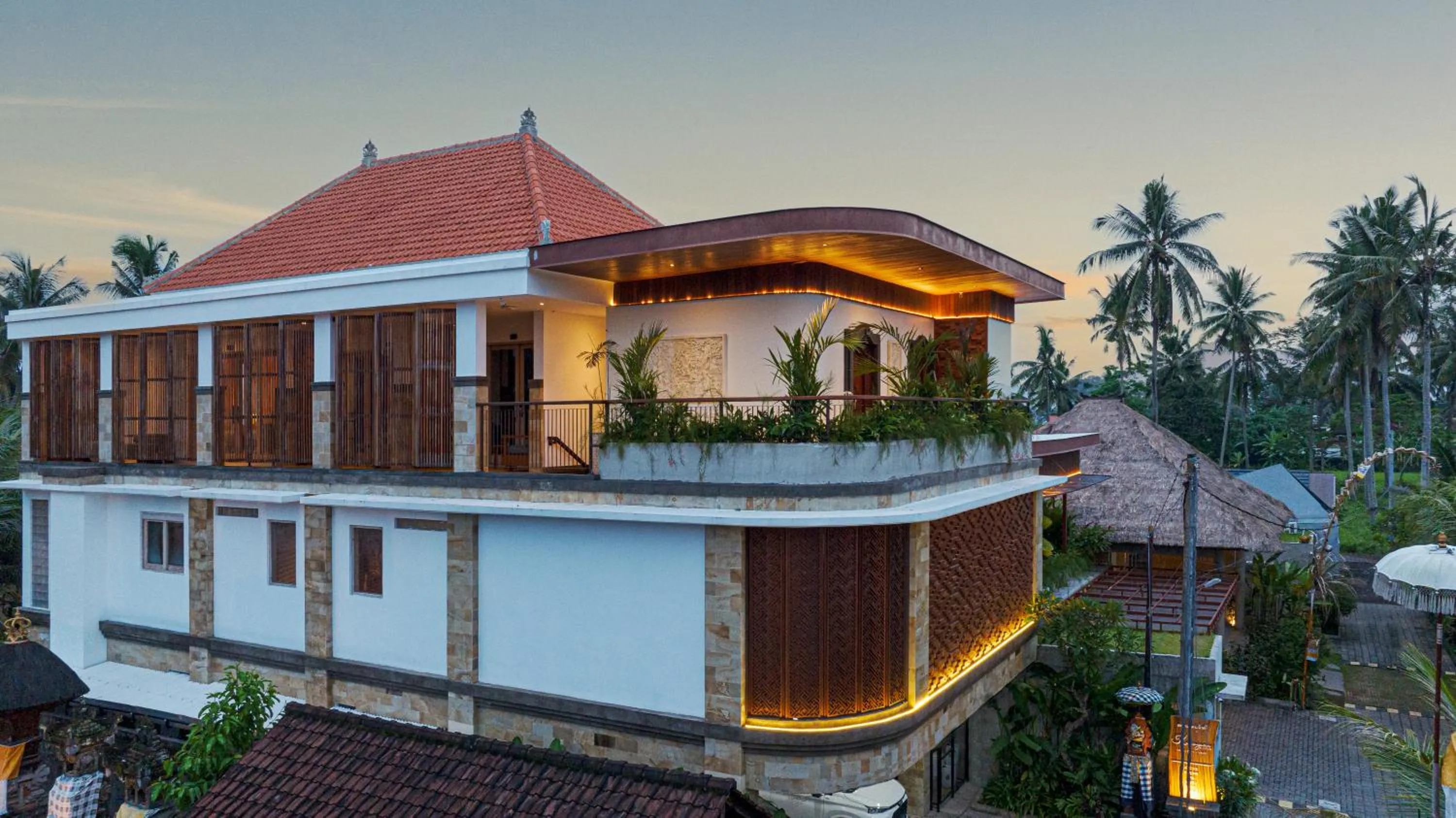 Property building in Kahayana Suites Ubud