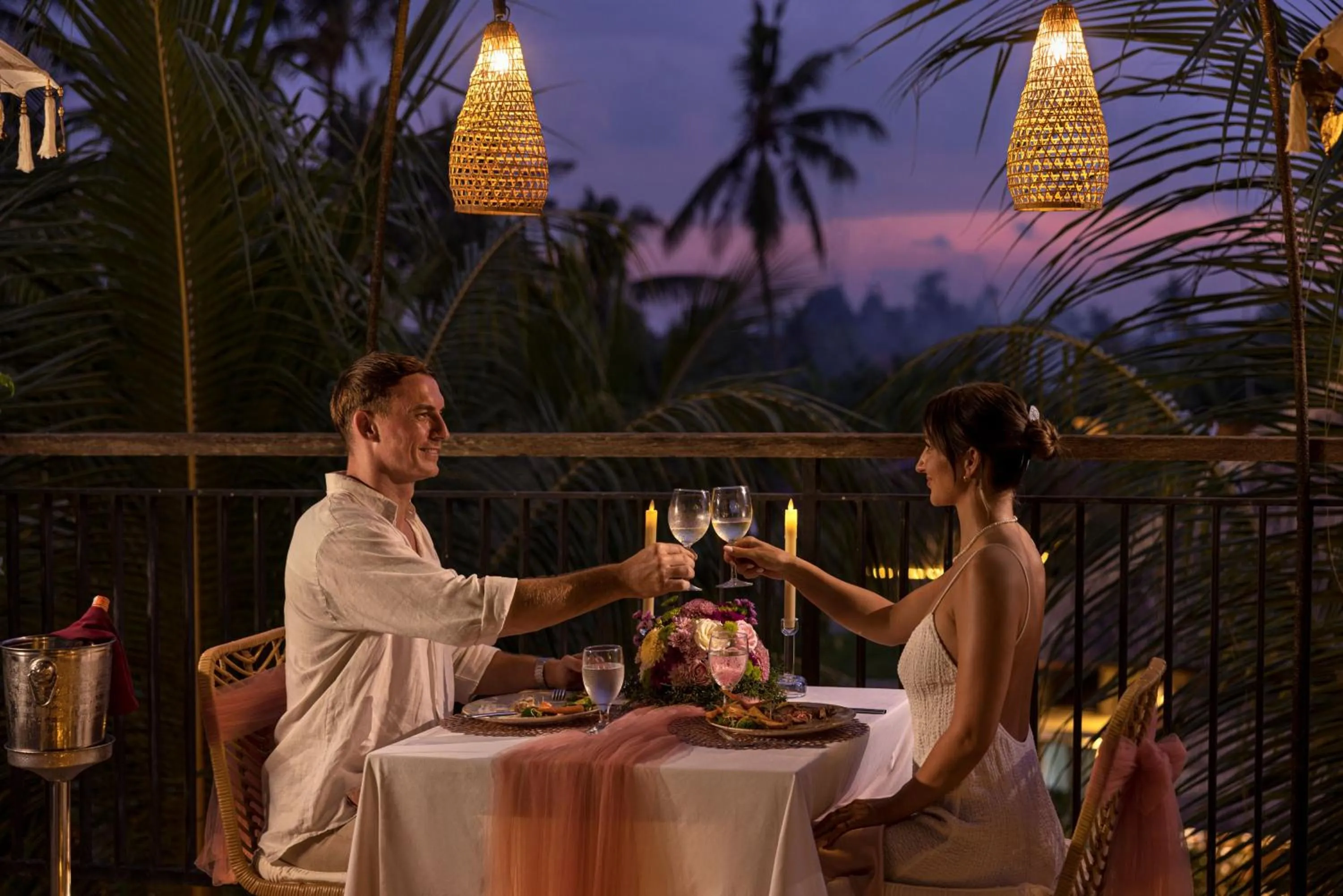 Dinner in Kahayana Suites Ubud