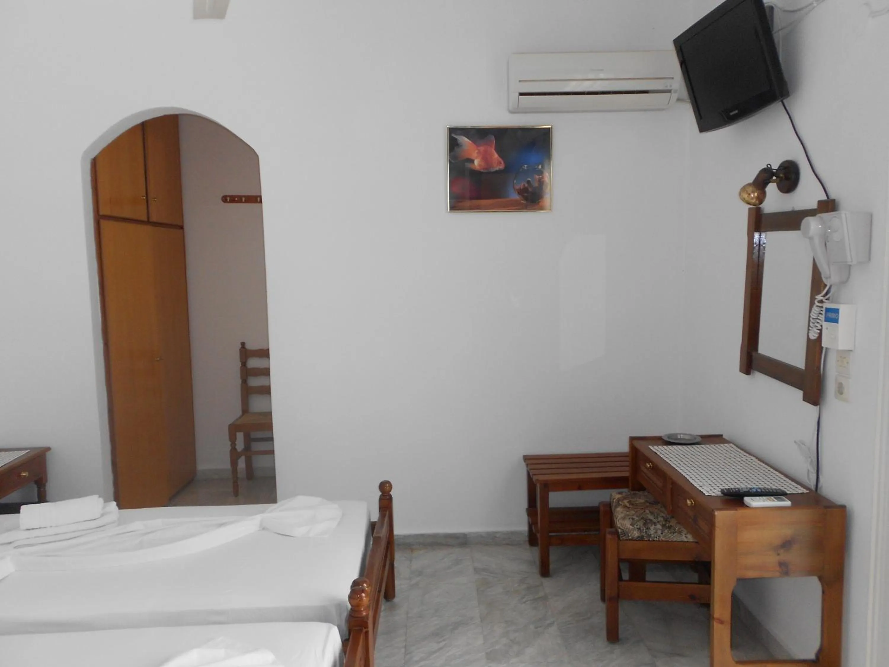 Decorative detail in Zorbas Hotel