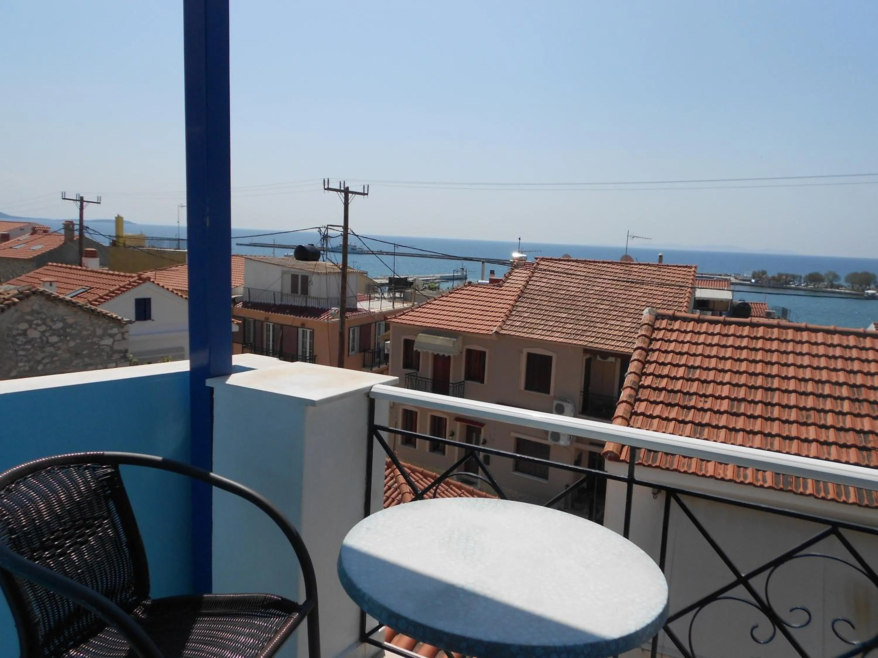Balcony/Terrace in Zorbas Hotel