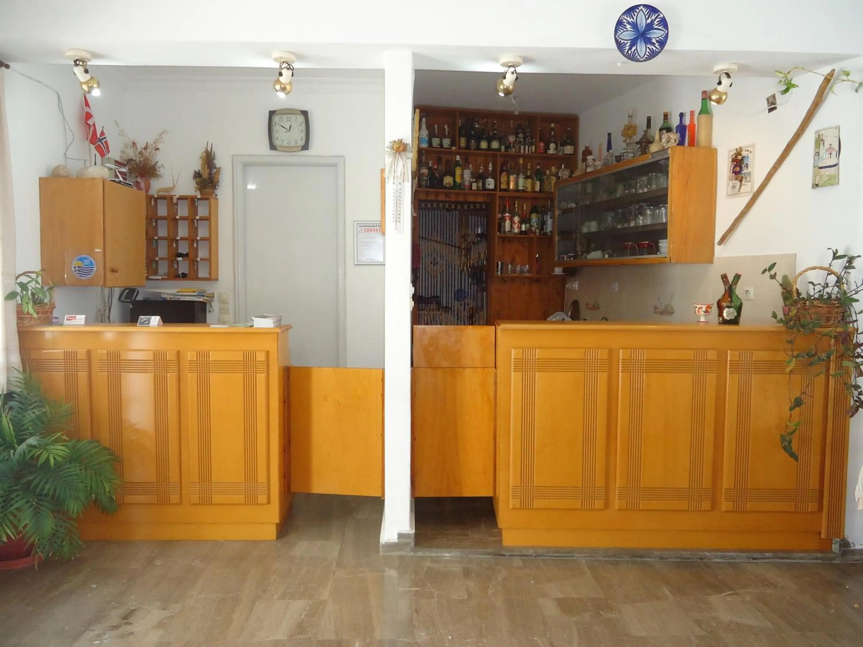 Lobby or reception in Zorbas Hotel