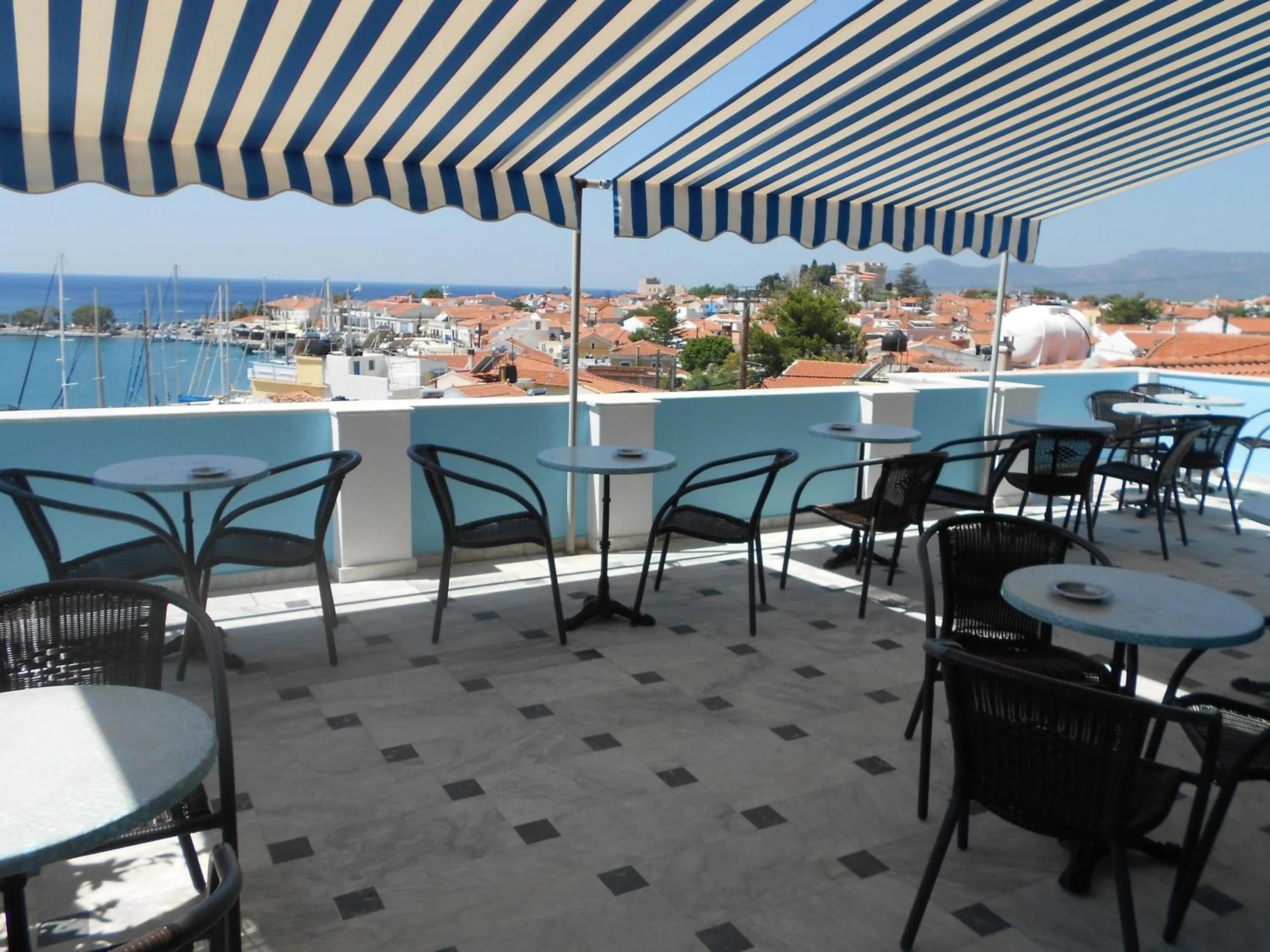 Balcony/Terrace in Zorbas Hotel
