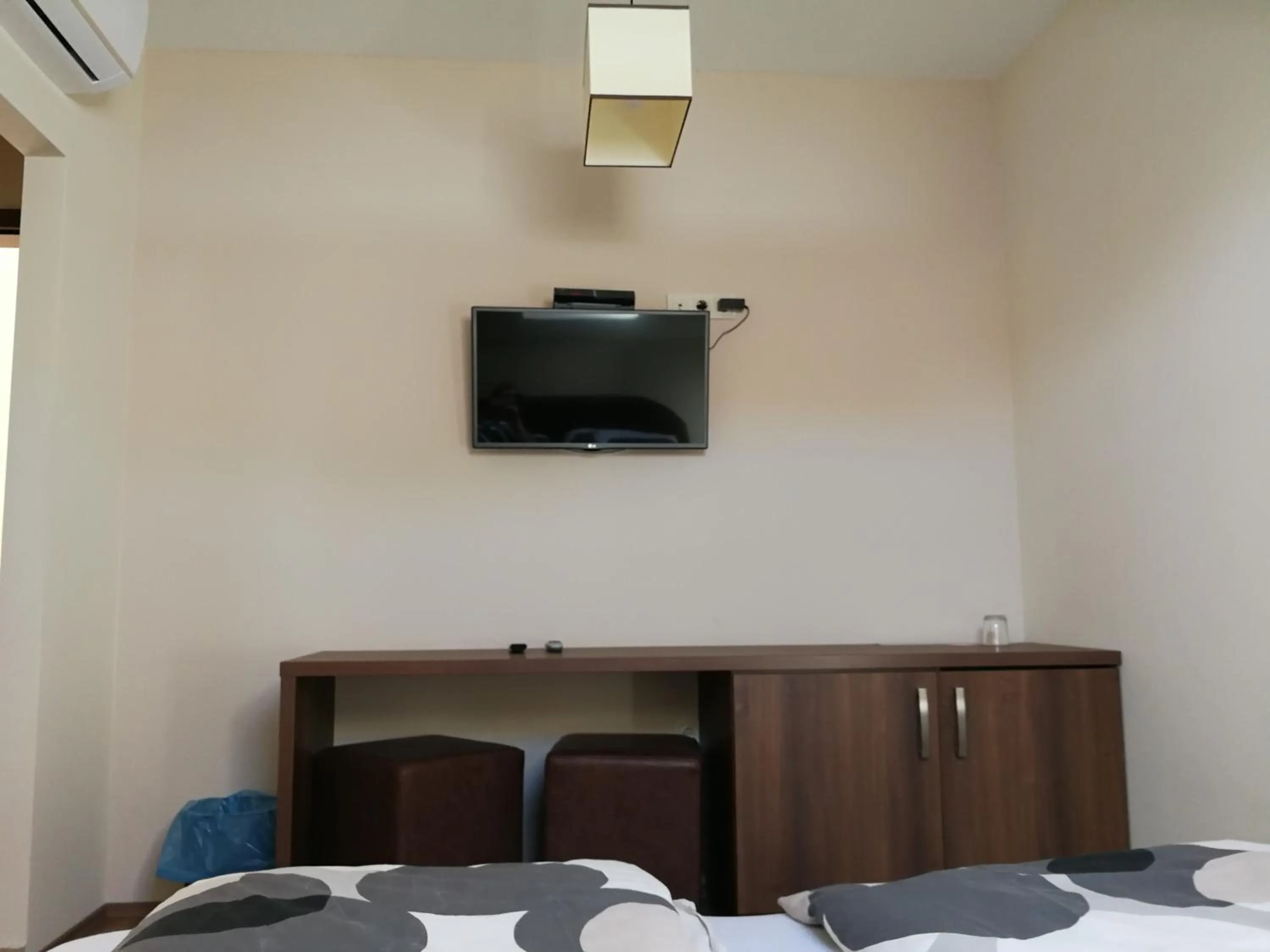 Bed in Viktória Lovas Panzió