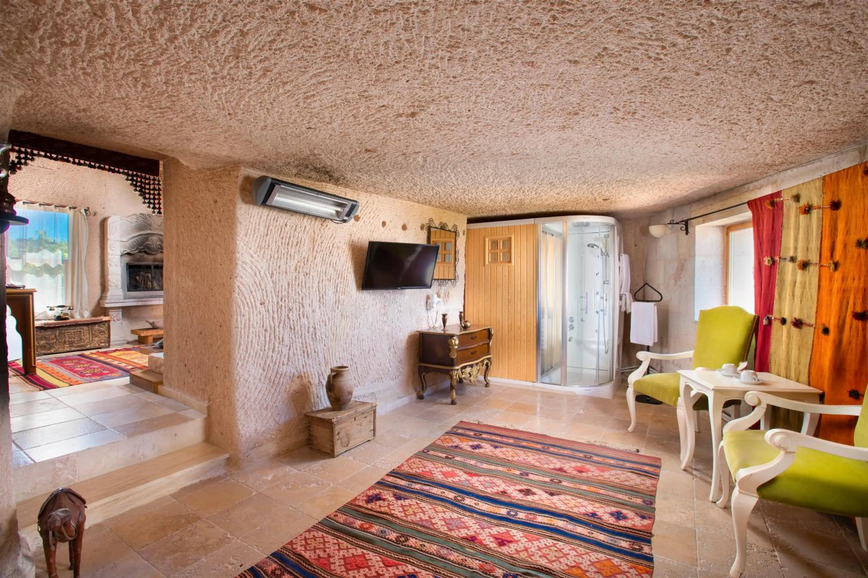 Sauna in Cappadocia Fairy Chimneys Selfie Cave Hotels - Special Class