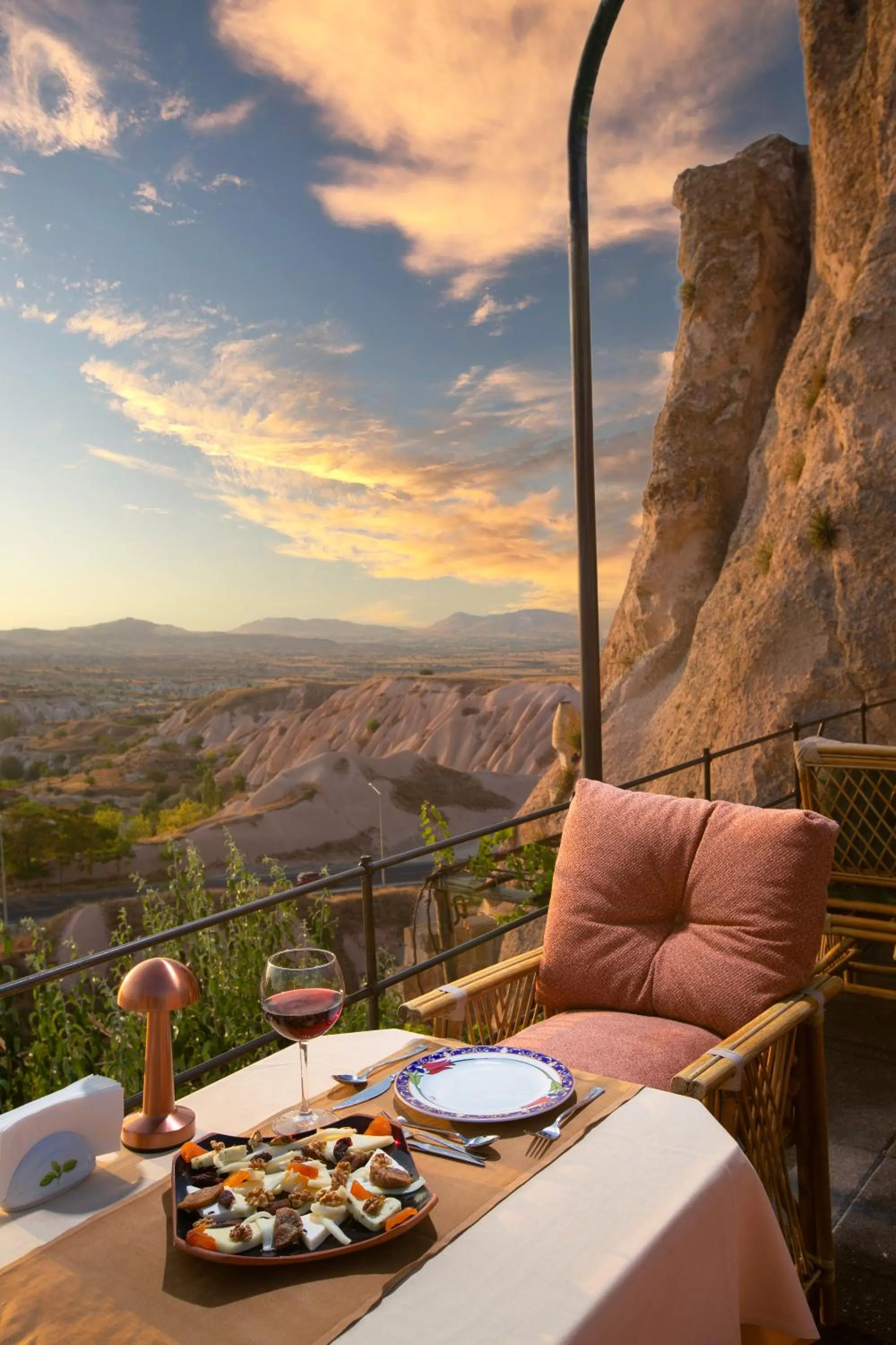 Patio in Cappadocia Fairy Chimneys Selfie Cave Hotels - Special Class