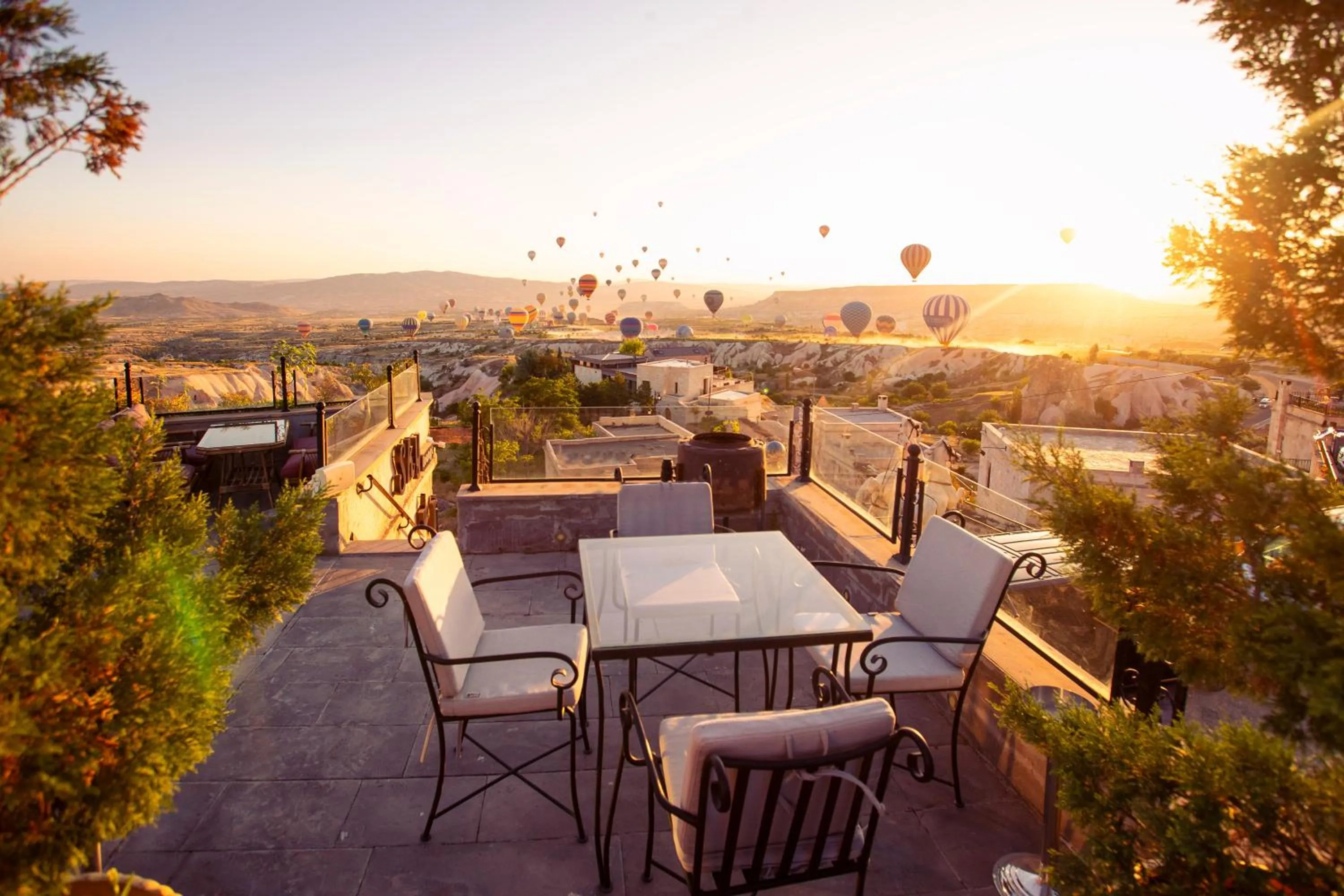 Patio in Cappadocia Fairy Chimneys Selfie Cave Hotels - Special Class