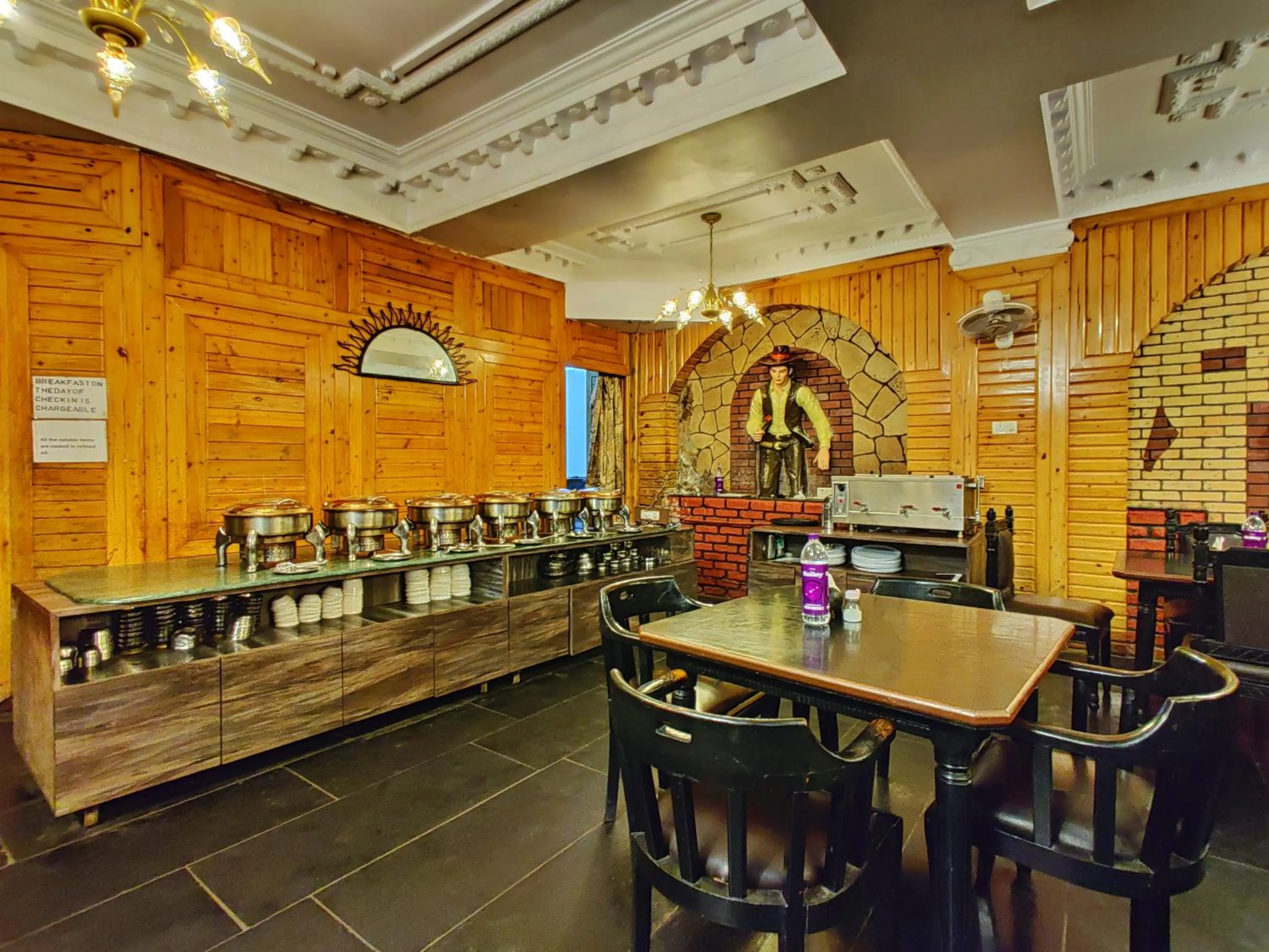 Dining area in Hotel Pratap Heritage