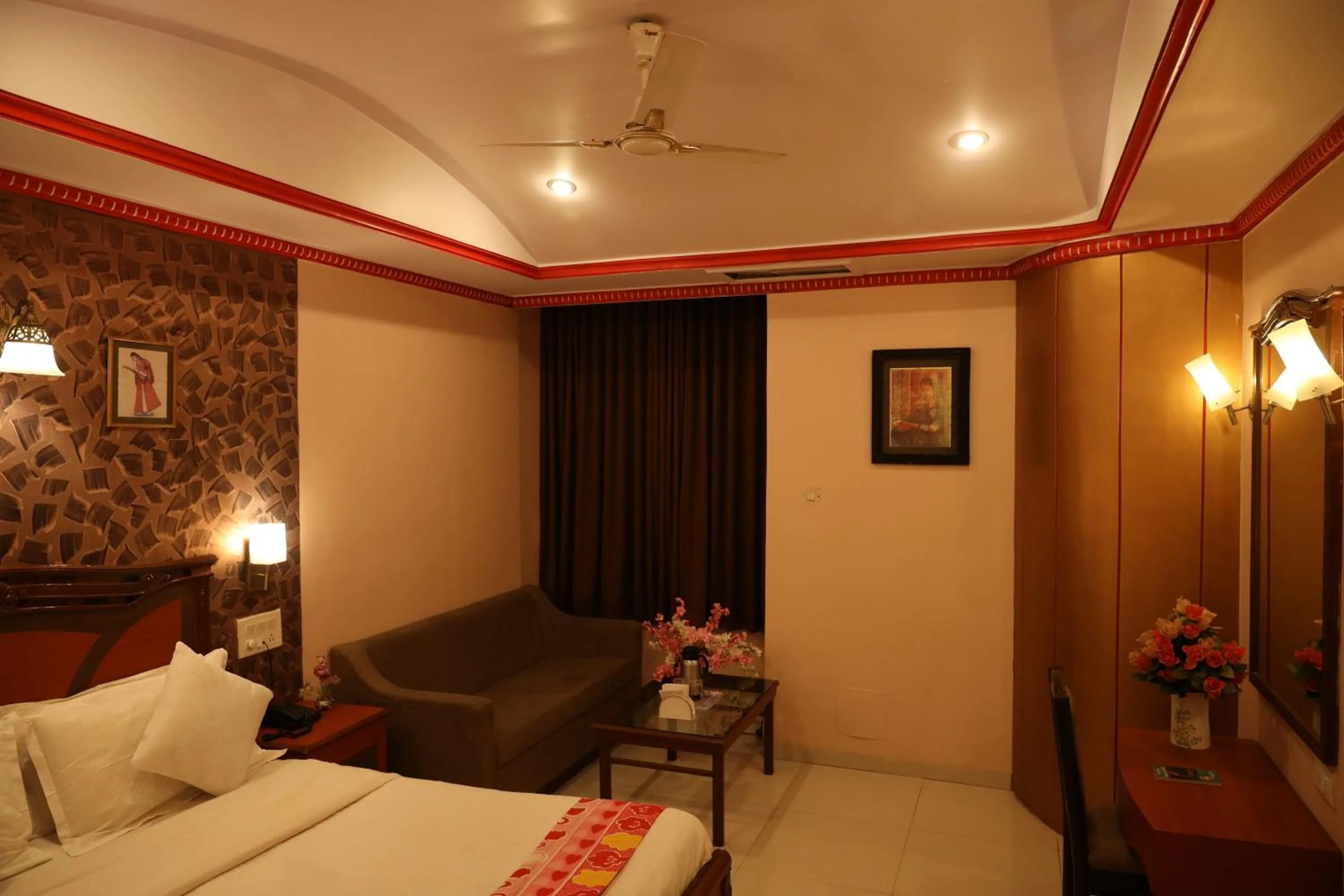 Photo of the whole room, Bed in Hotel Pratap Heritage