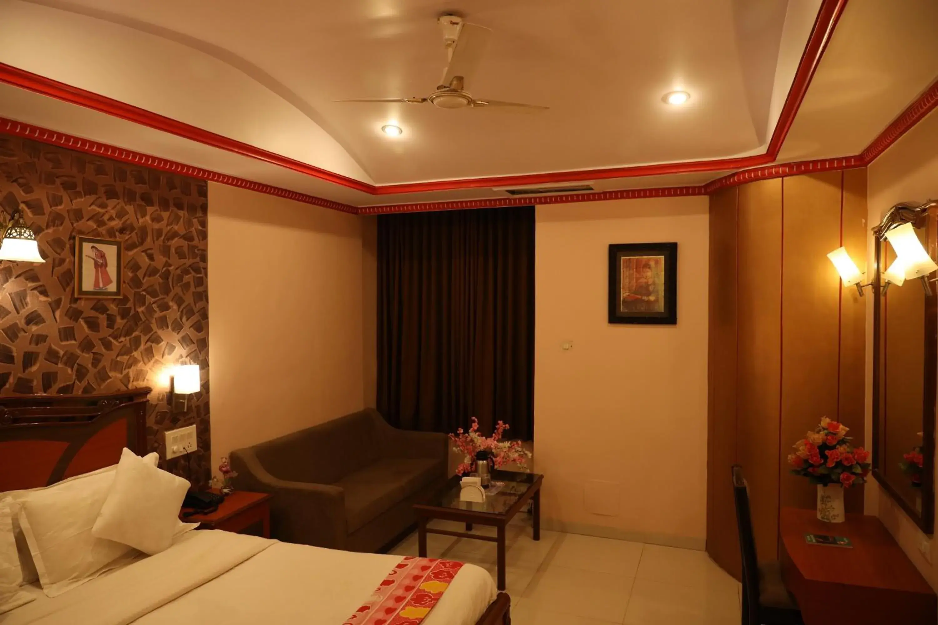 Photo of the whole room, Bed in Hotel Pratap Heritage Photo of the whole room, Bed in Hotel Pratap Heritage