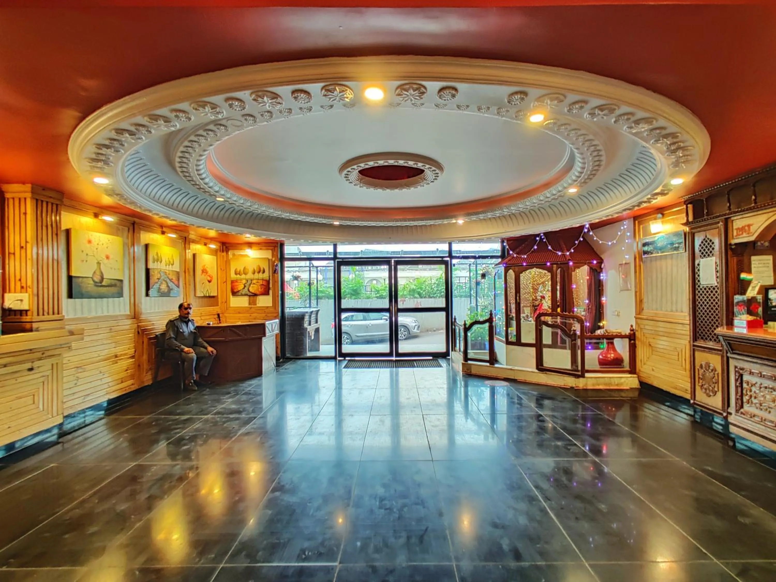 Lobby or reception in Hotel Pratap Heritage