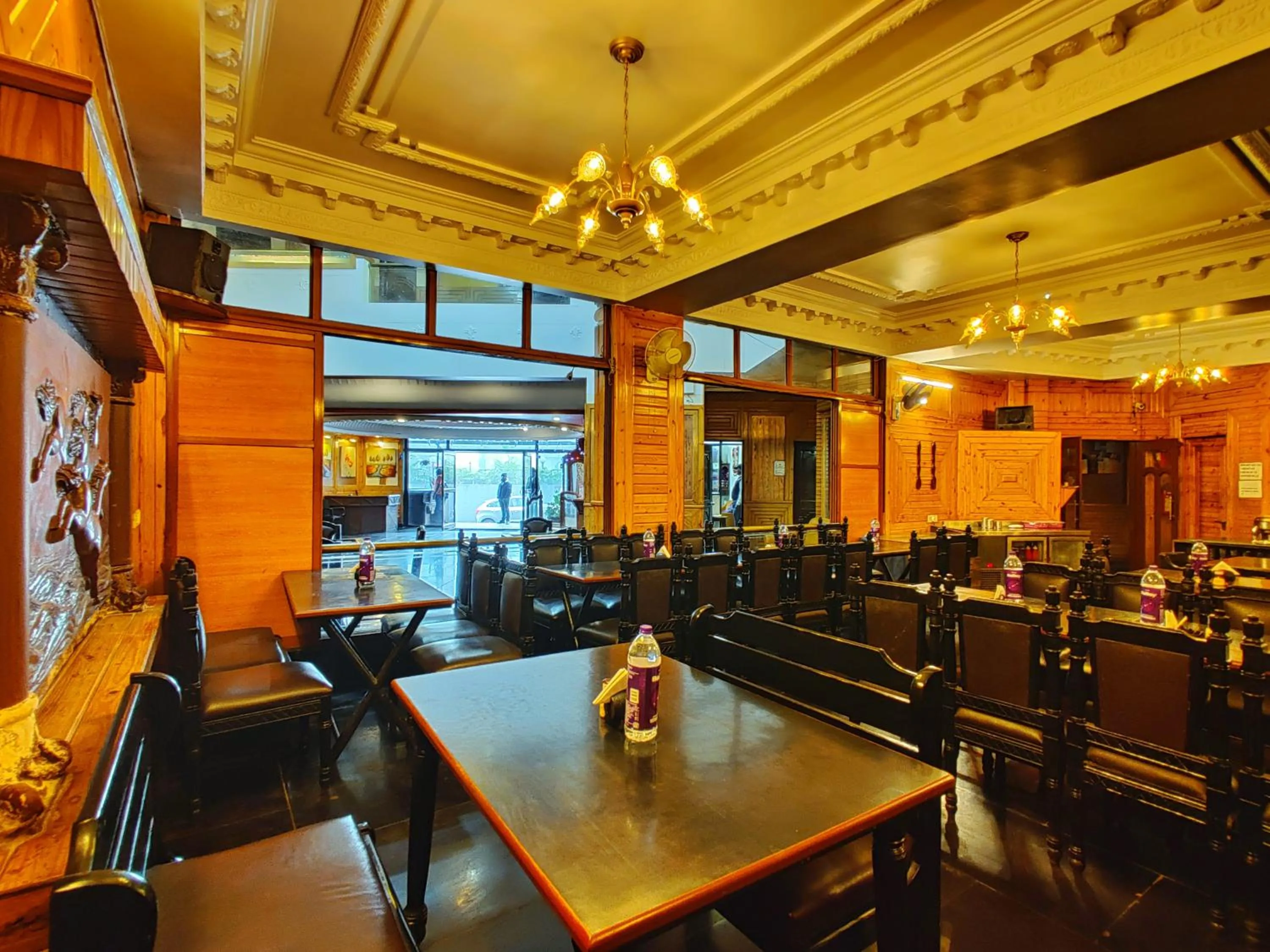 Dining area in Hotel Pratap Heritage