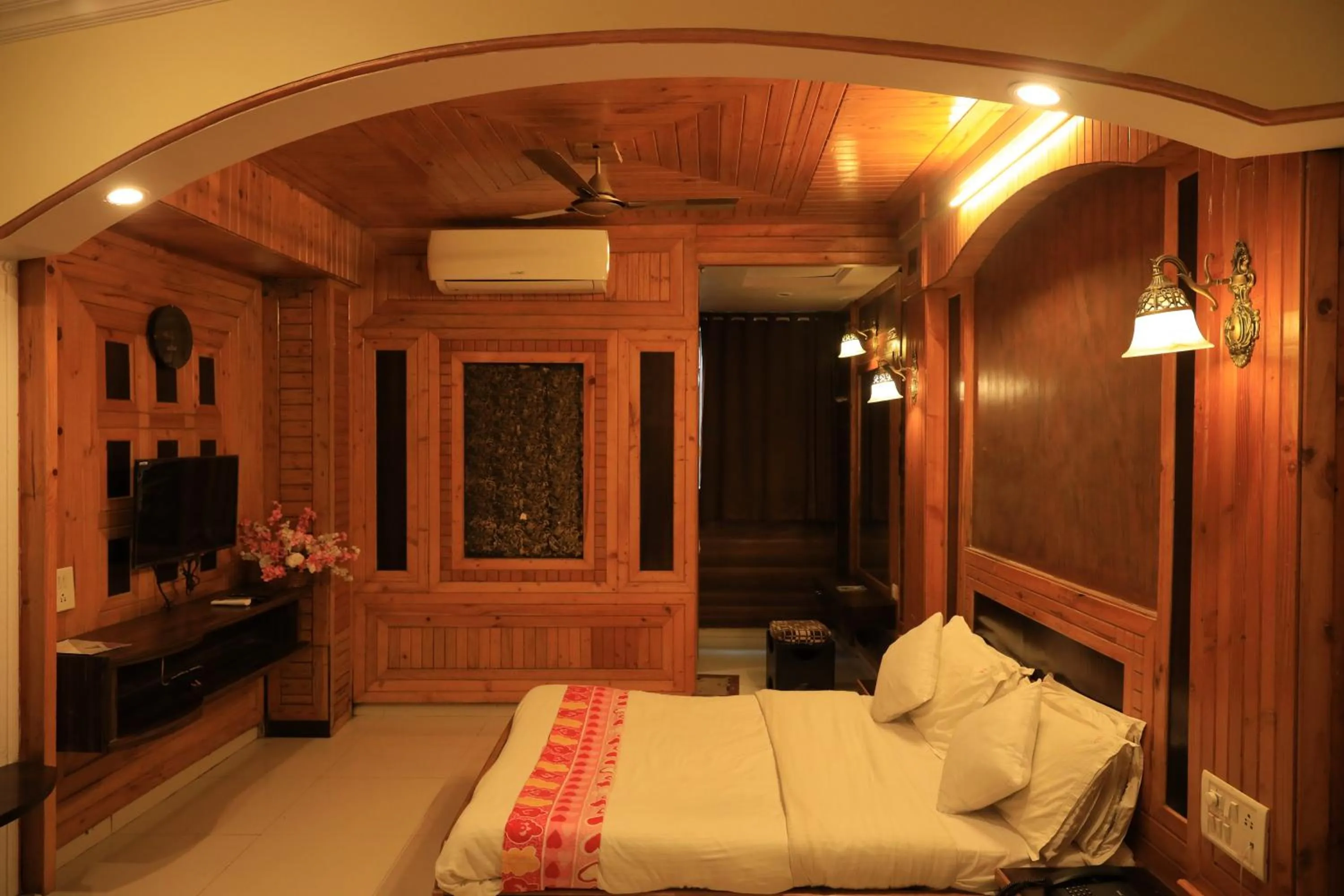 Photo of the whole room, Bed in Hotel Pratap Heritage