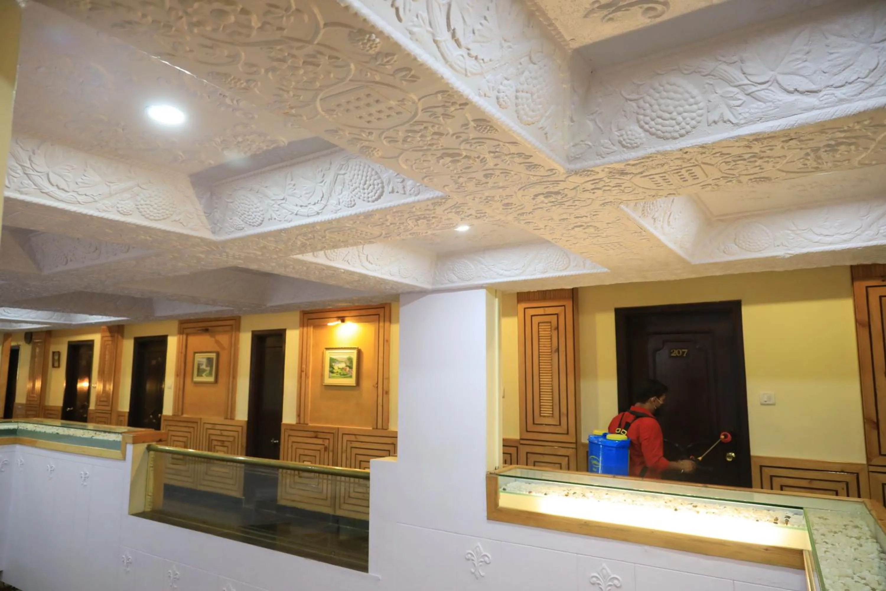 Lobby or reception in Hotel Pratap Heritage